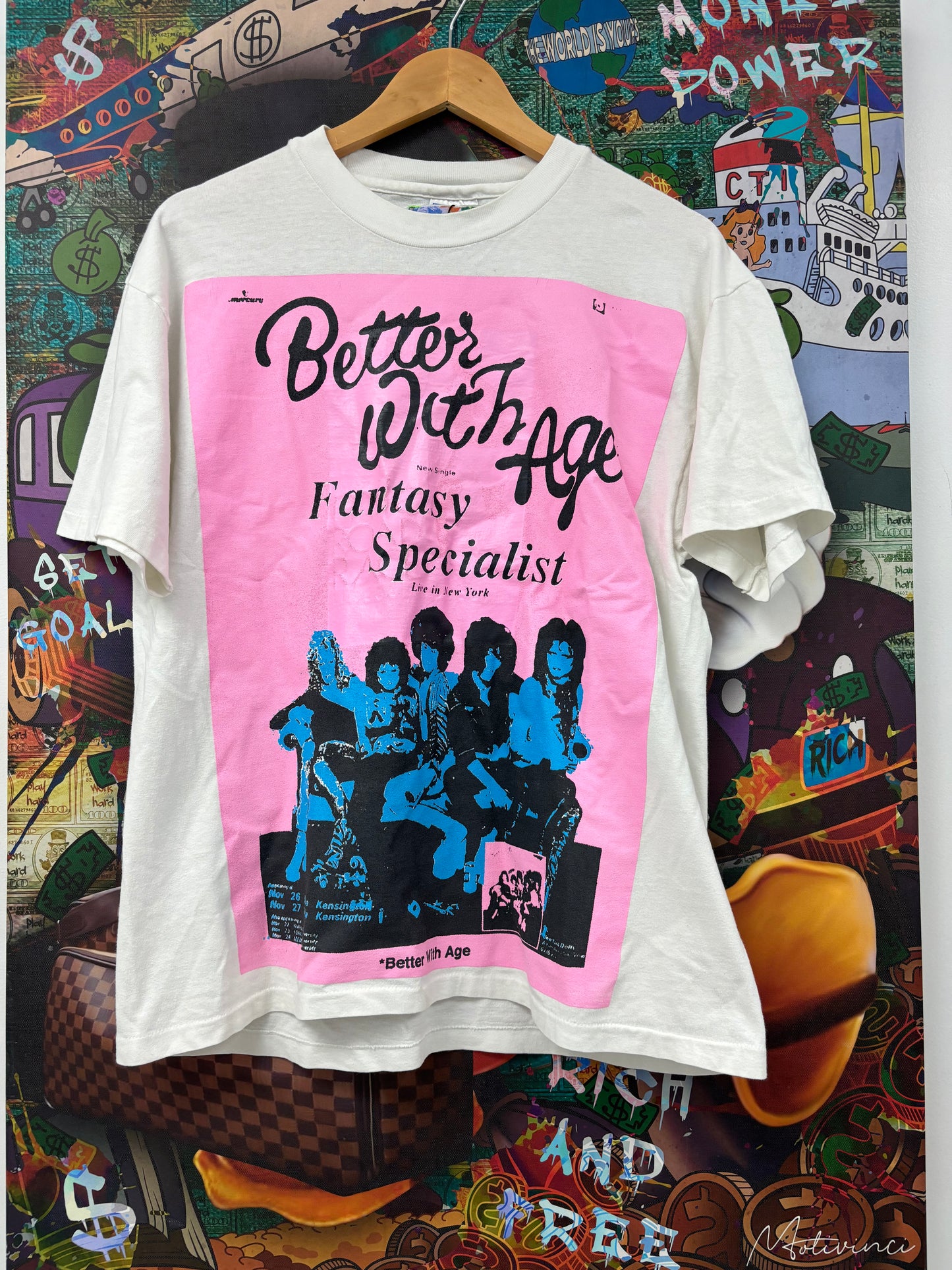 Better With Age Fantasy Specialist Tee Used Large N/A