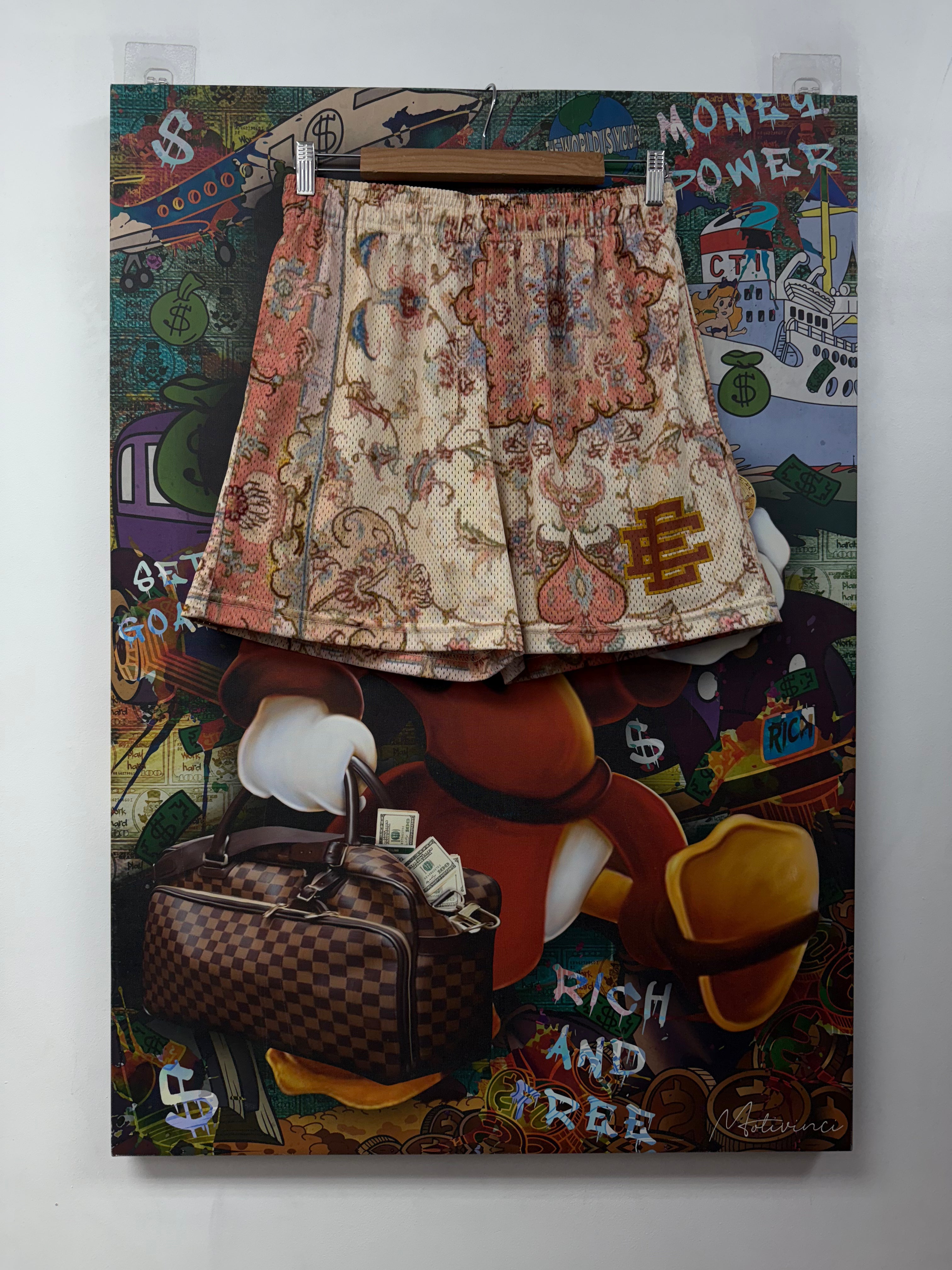 Eric Emanuel Persian Rug Shorts