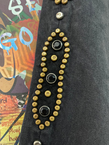 Kapital Gem Studded Jeans Black (Tailored) Used
