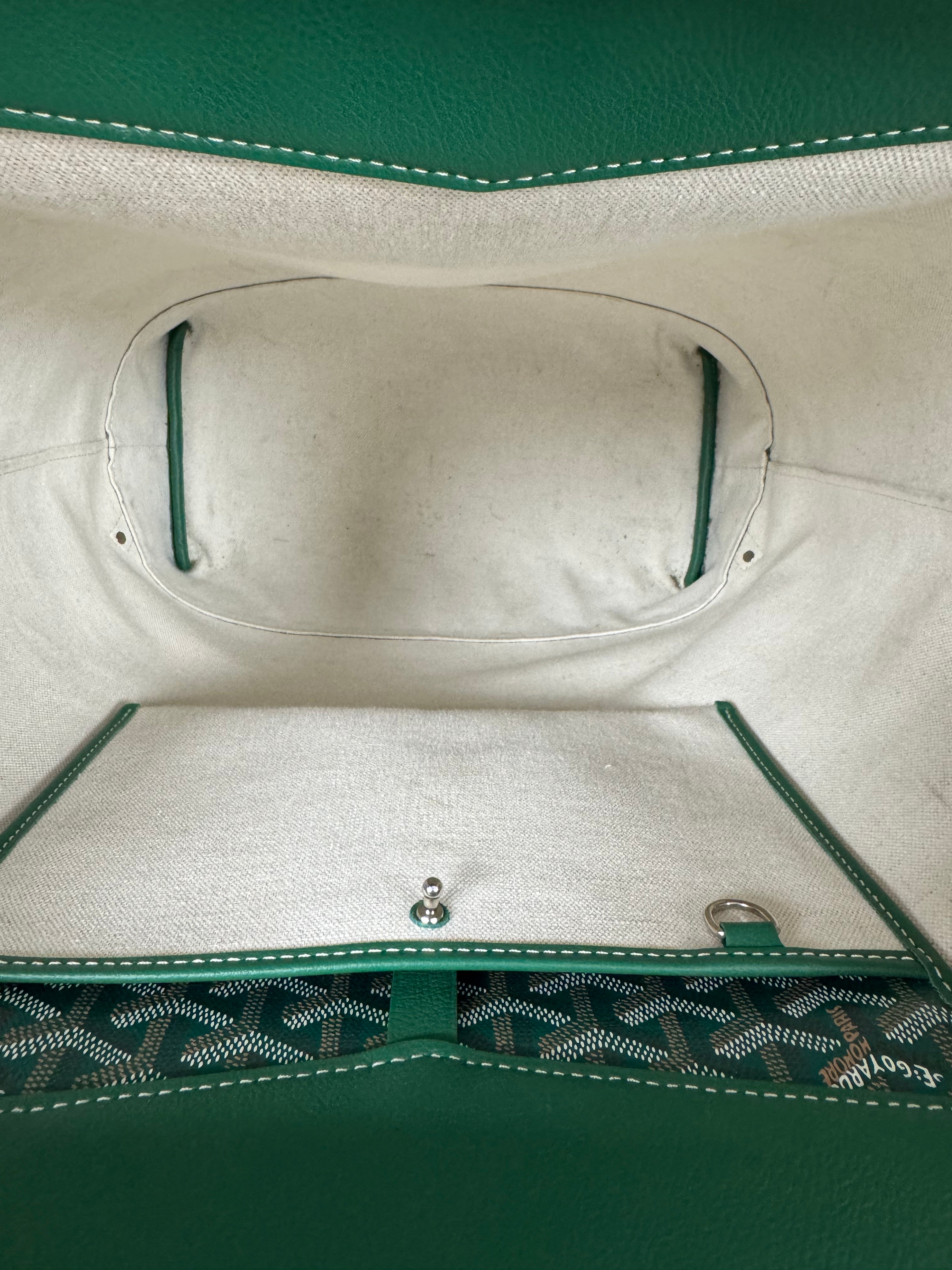 Goyard Green Cisalpin Backpack