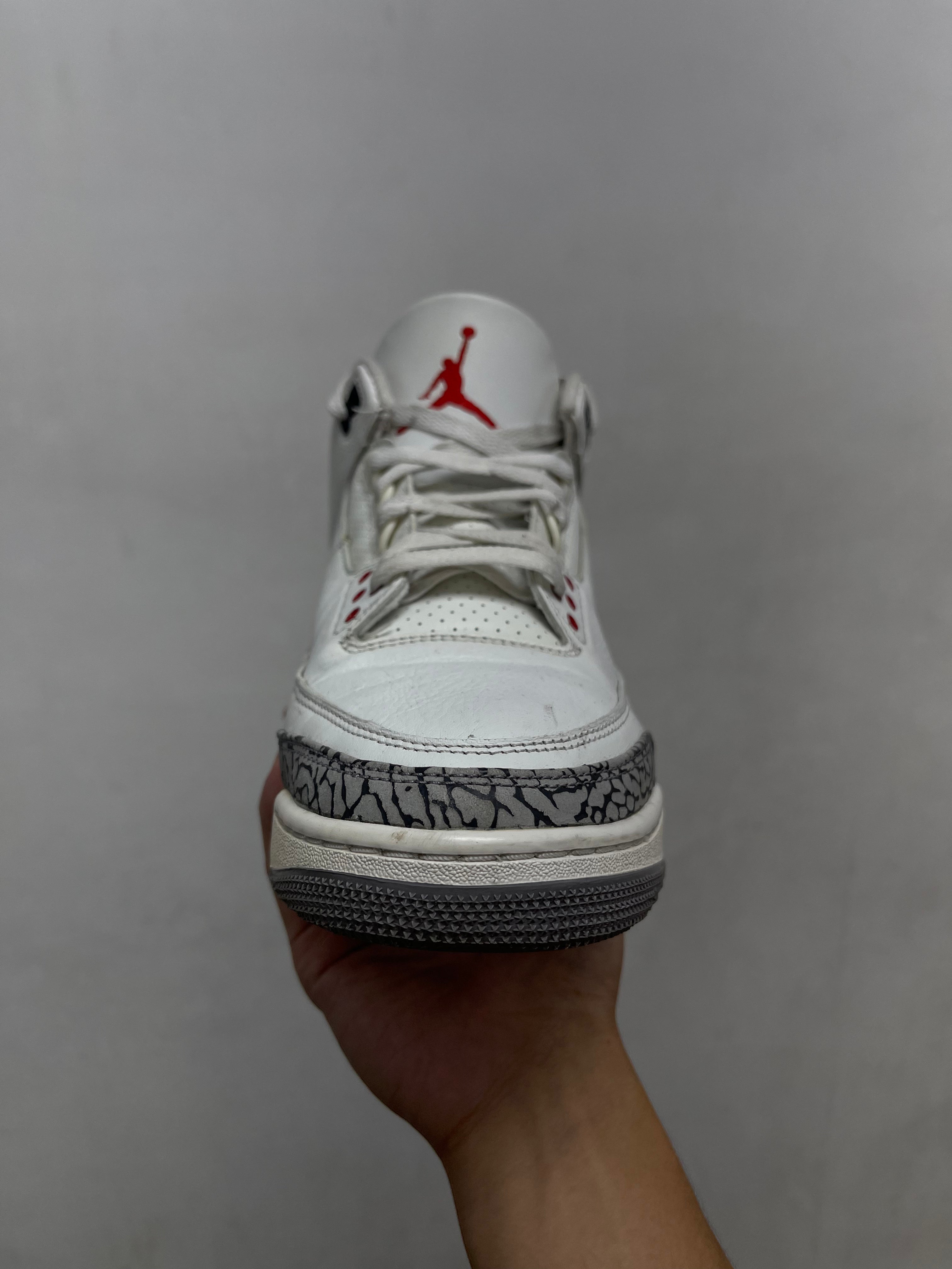 NIke Jordan 3 Reimagened White Cement Sneakers