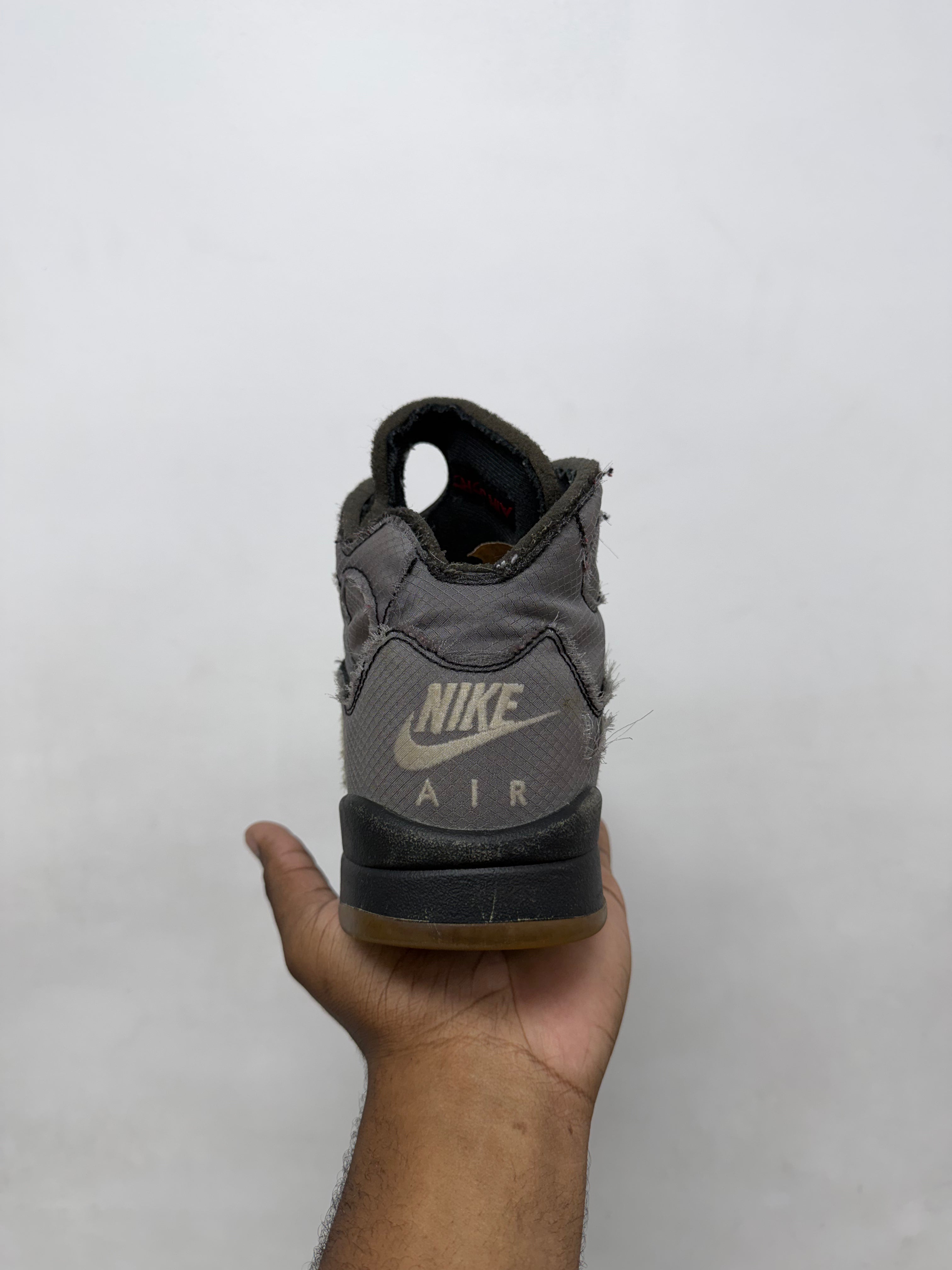 Jordan 5 x Off-White Muslin Sneakers