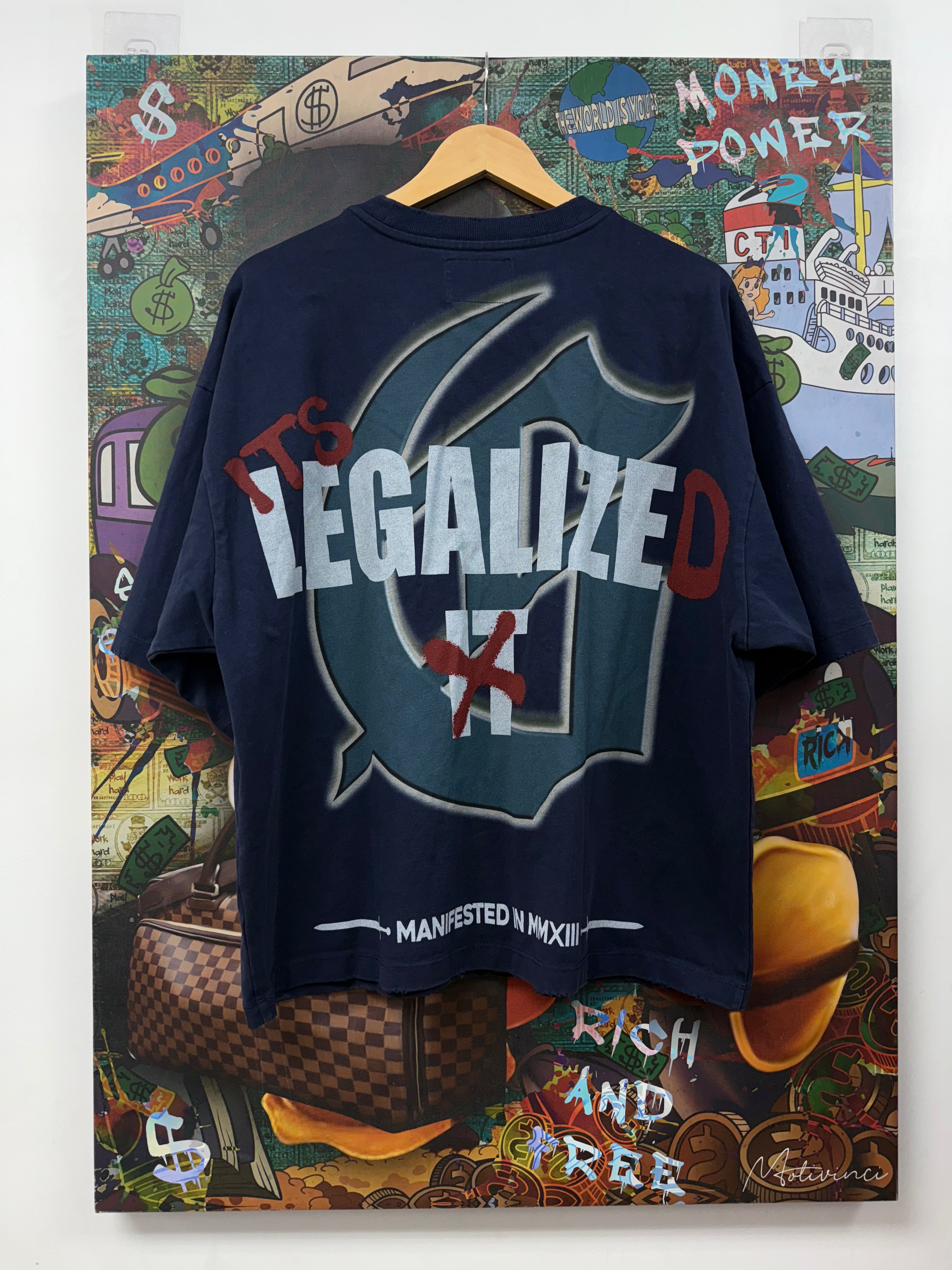 Godspeed Navy Outdoor Tee