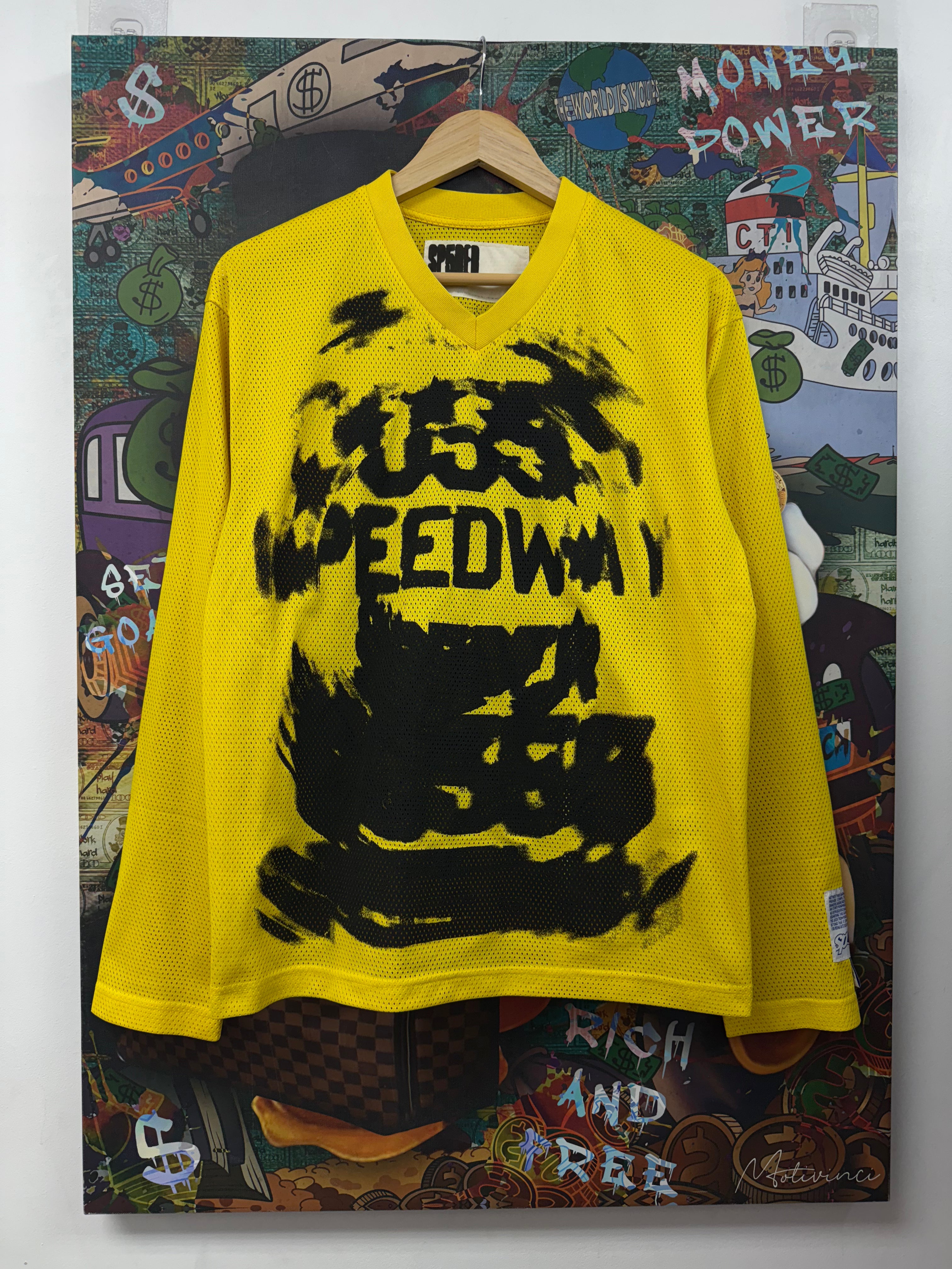 Sp5der Yellow Black Jersey Jersey