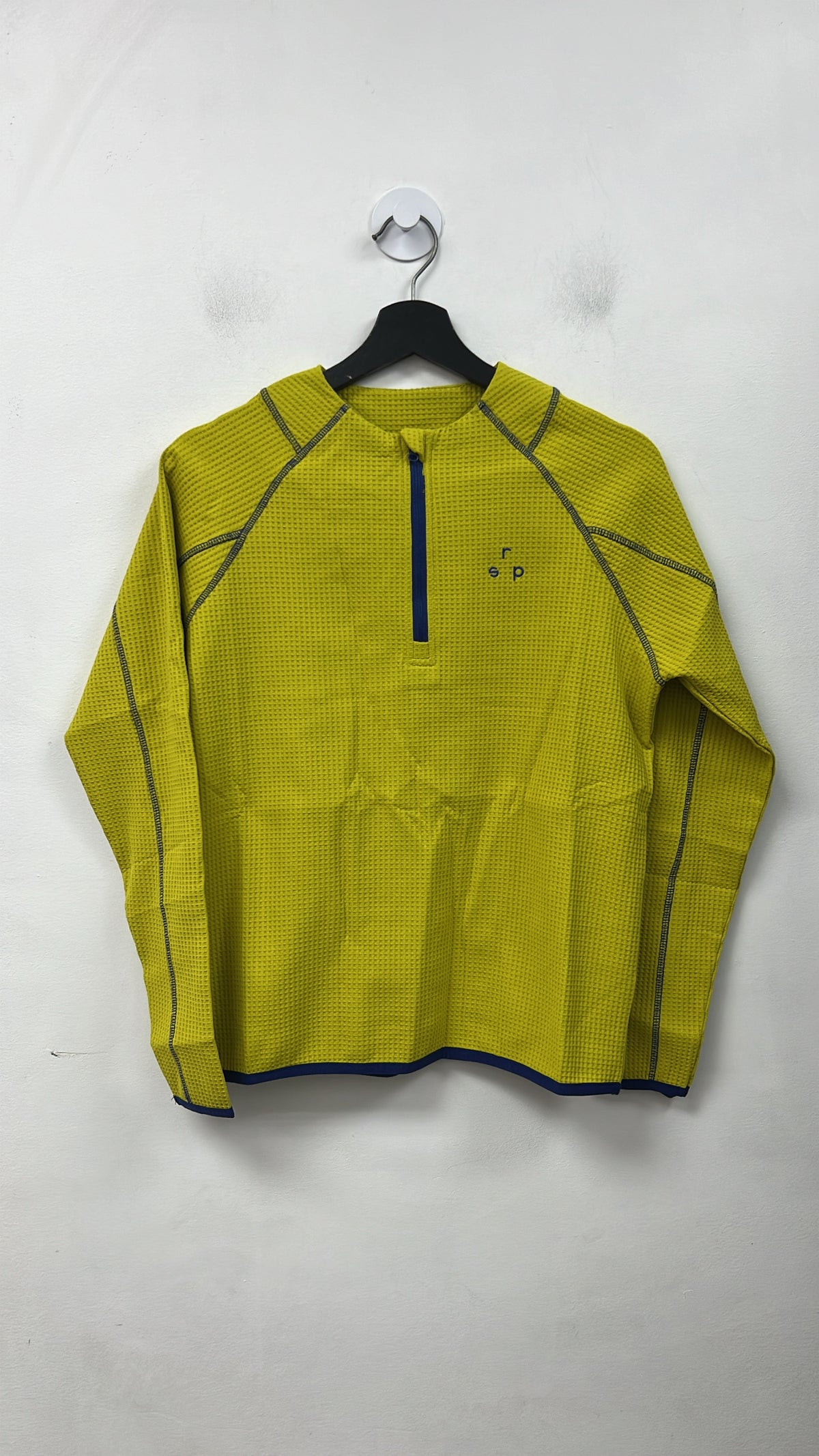GV Gallery Yellow Training Waffle Quarter Zip