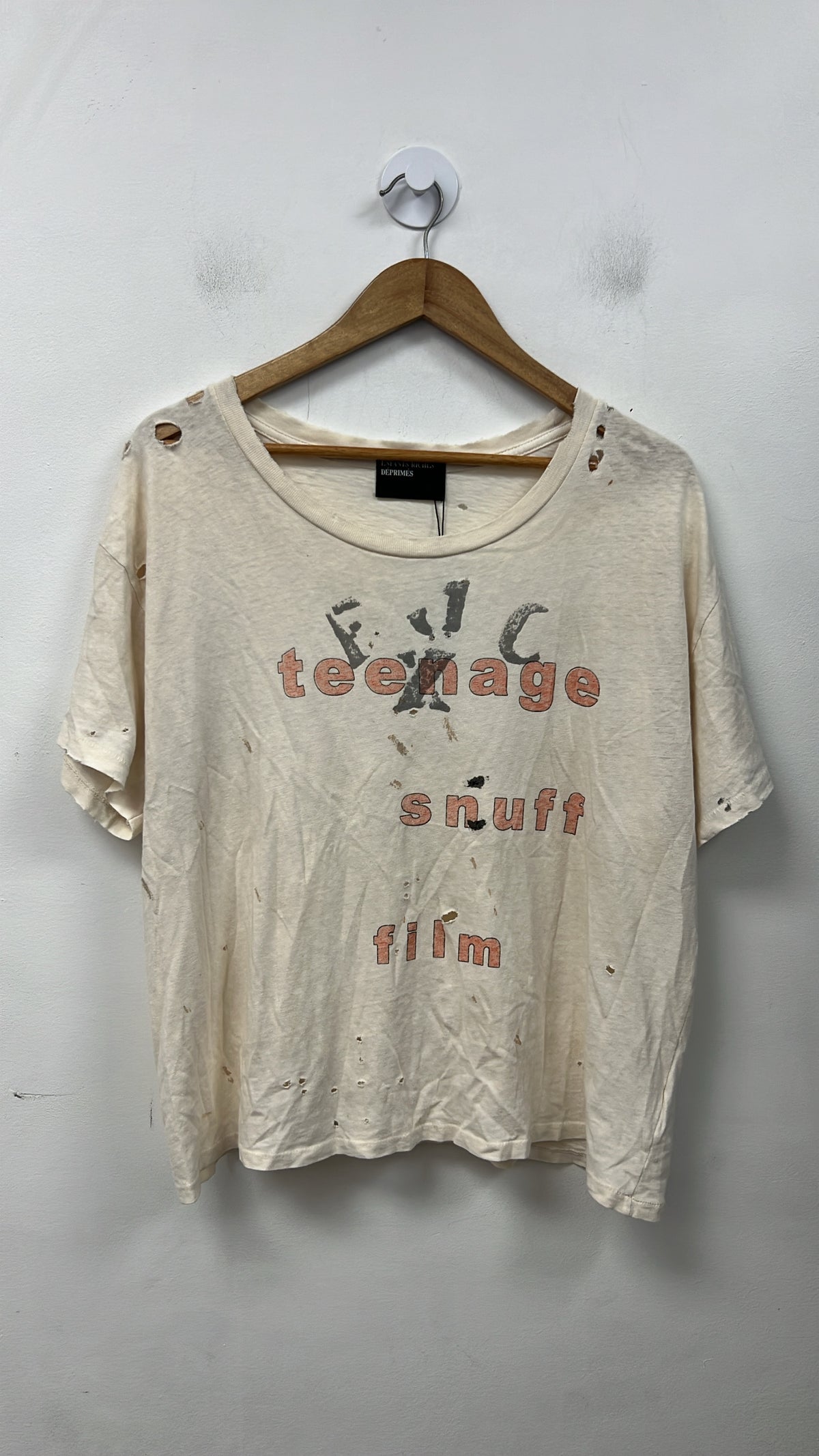ENFANTS RICHES DÉPRIMÉS Teenage Snuff Film Tee