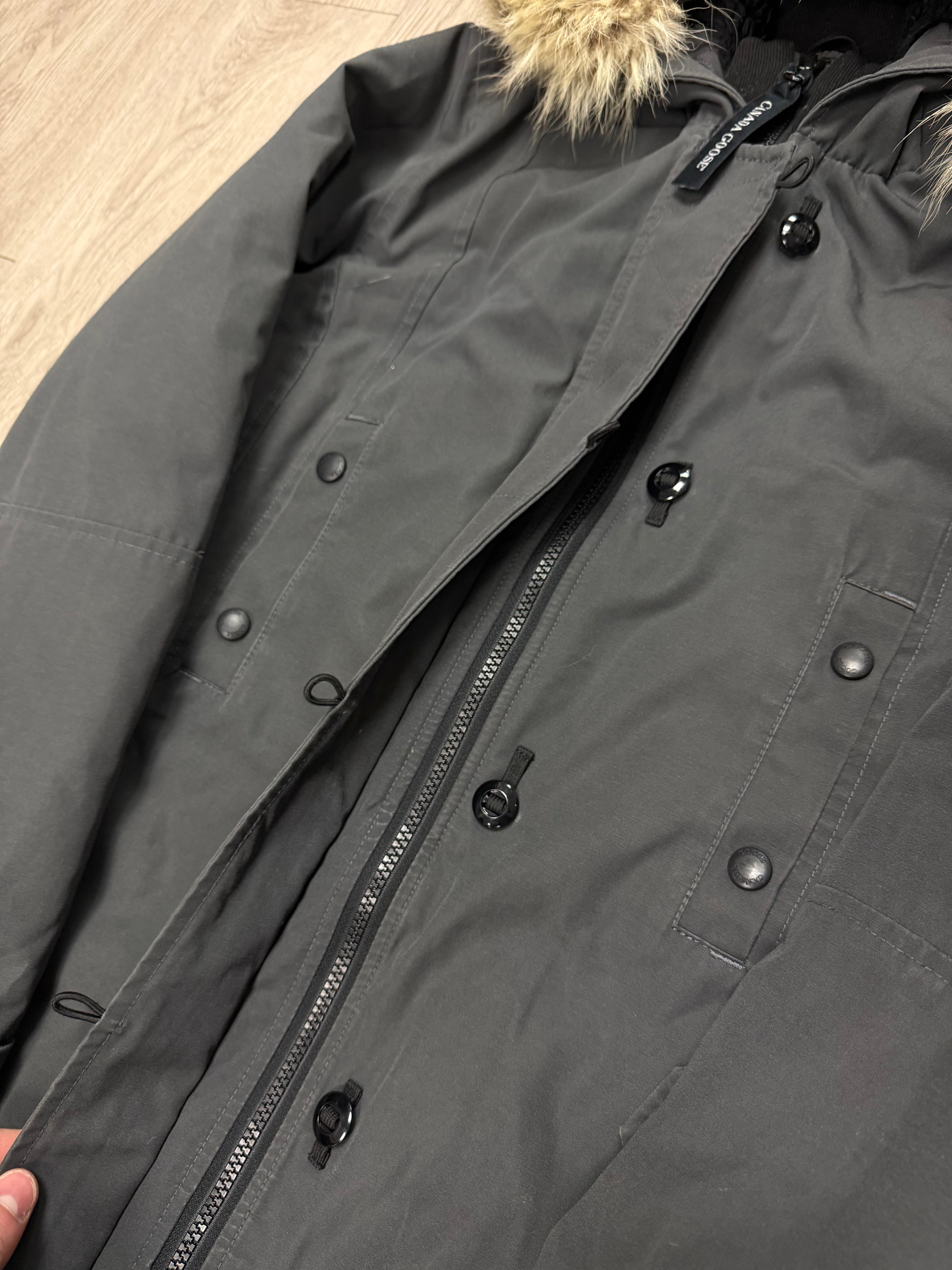 Canada Goose Grey Fur Parka Jacket