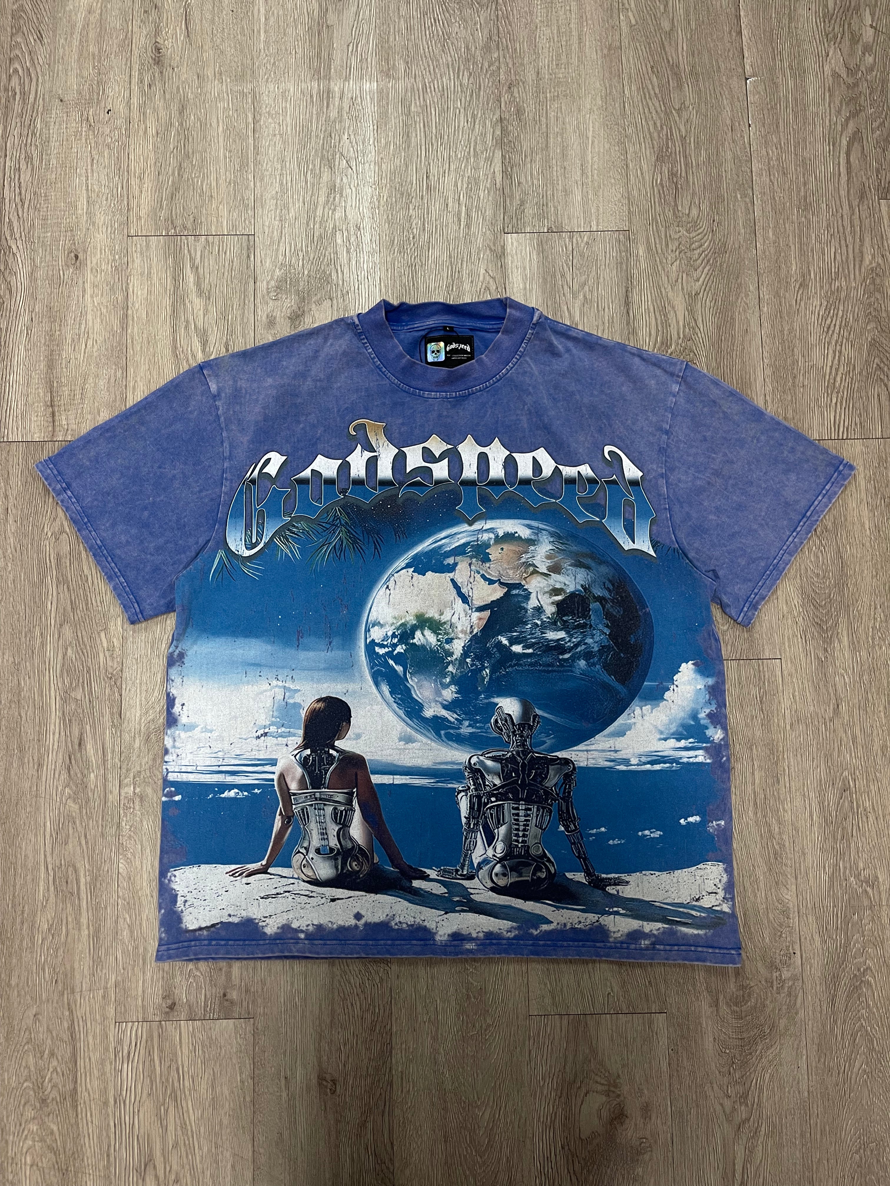 Godspeed Blue Artificial Love Tee