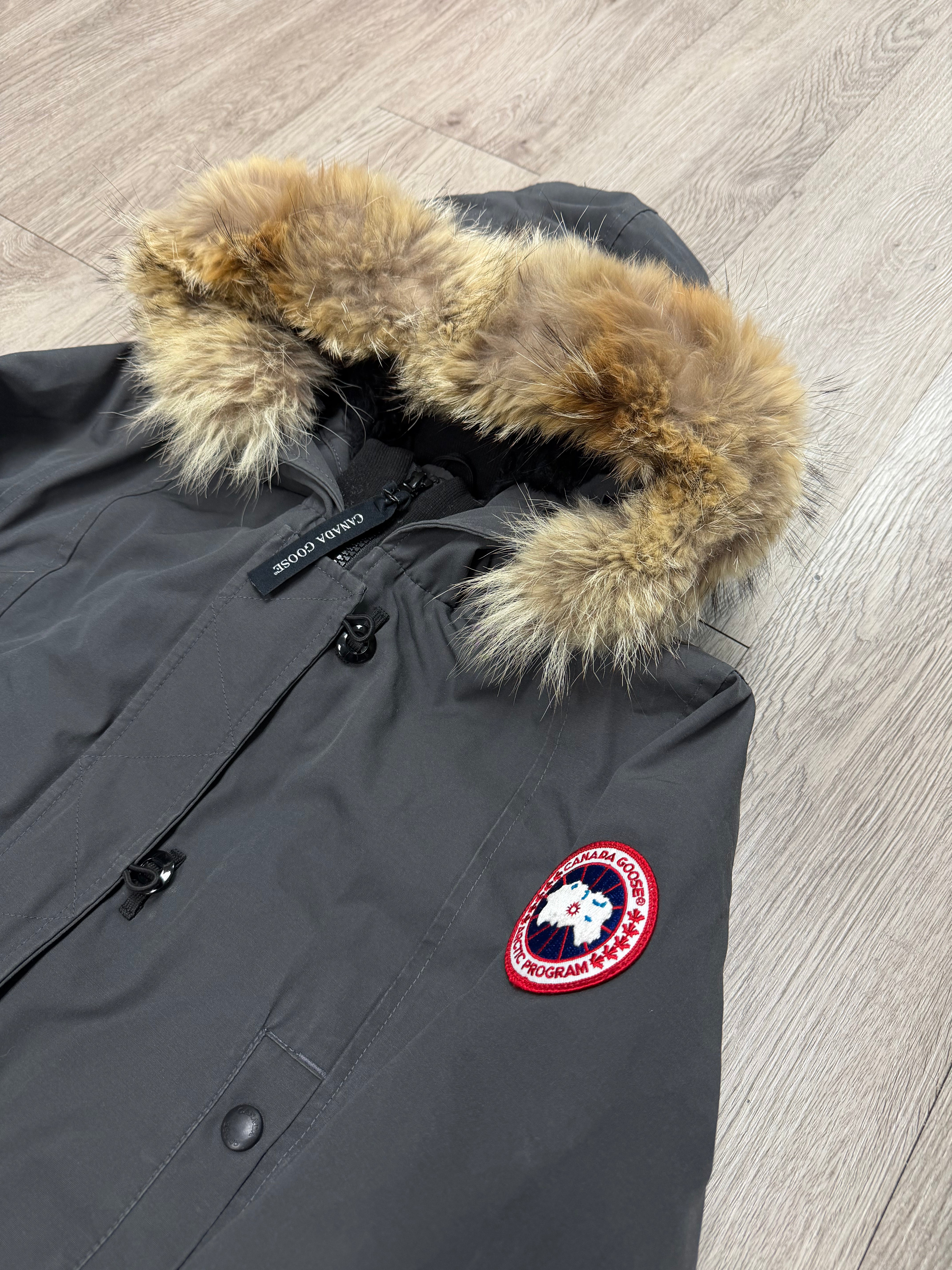 Canada Goose Grey Fur Parka Jacket
