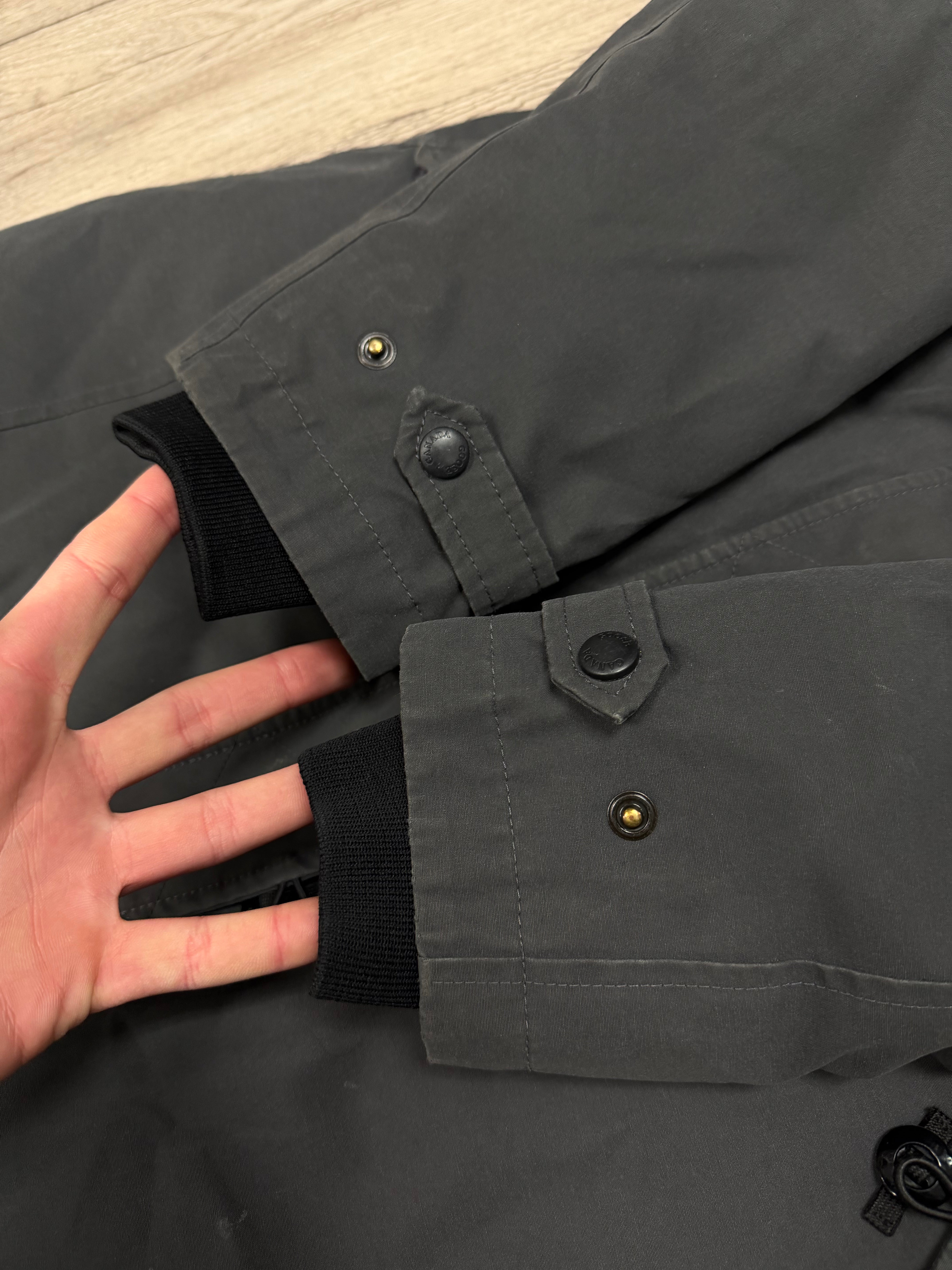 Canada Goose Grey Fur Parka Jacket