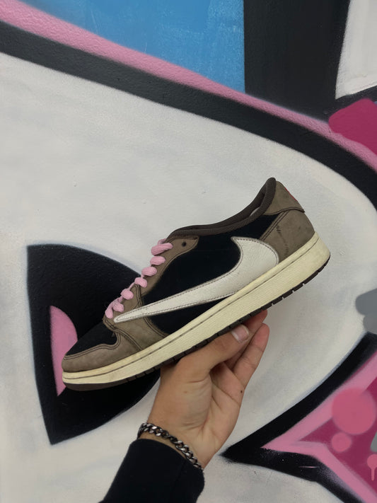 Jordan 1 Low Travis Scott Mocha Used 11 With Box