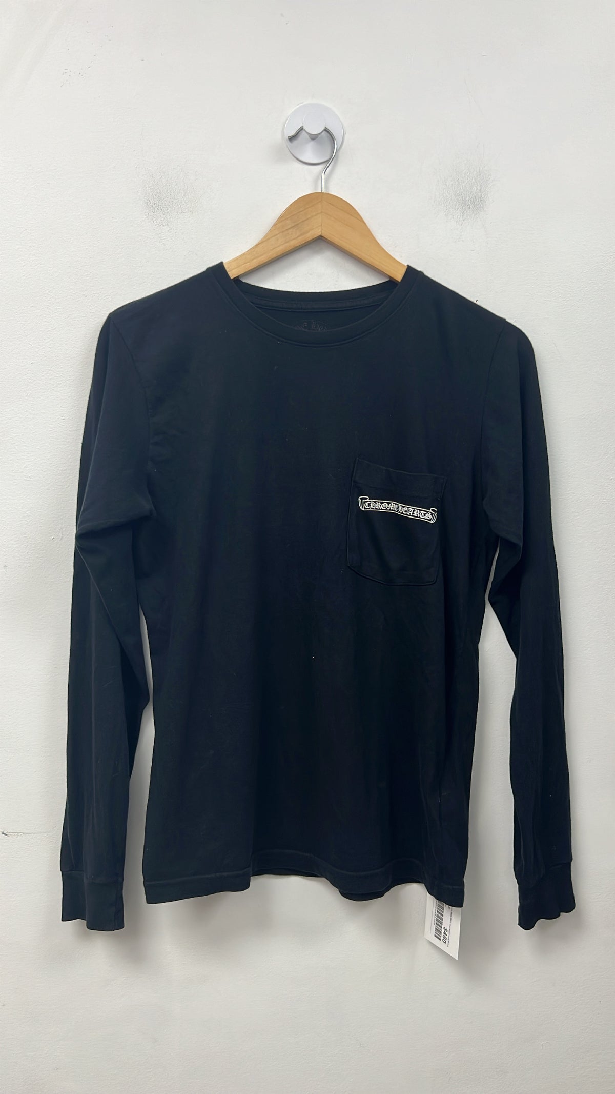 Chrome  Hearts Black White Vine Dagger Long Sleeve