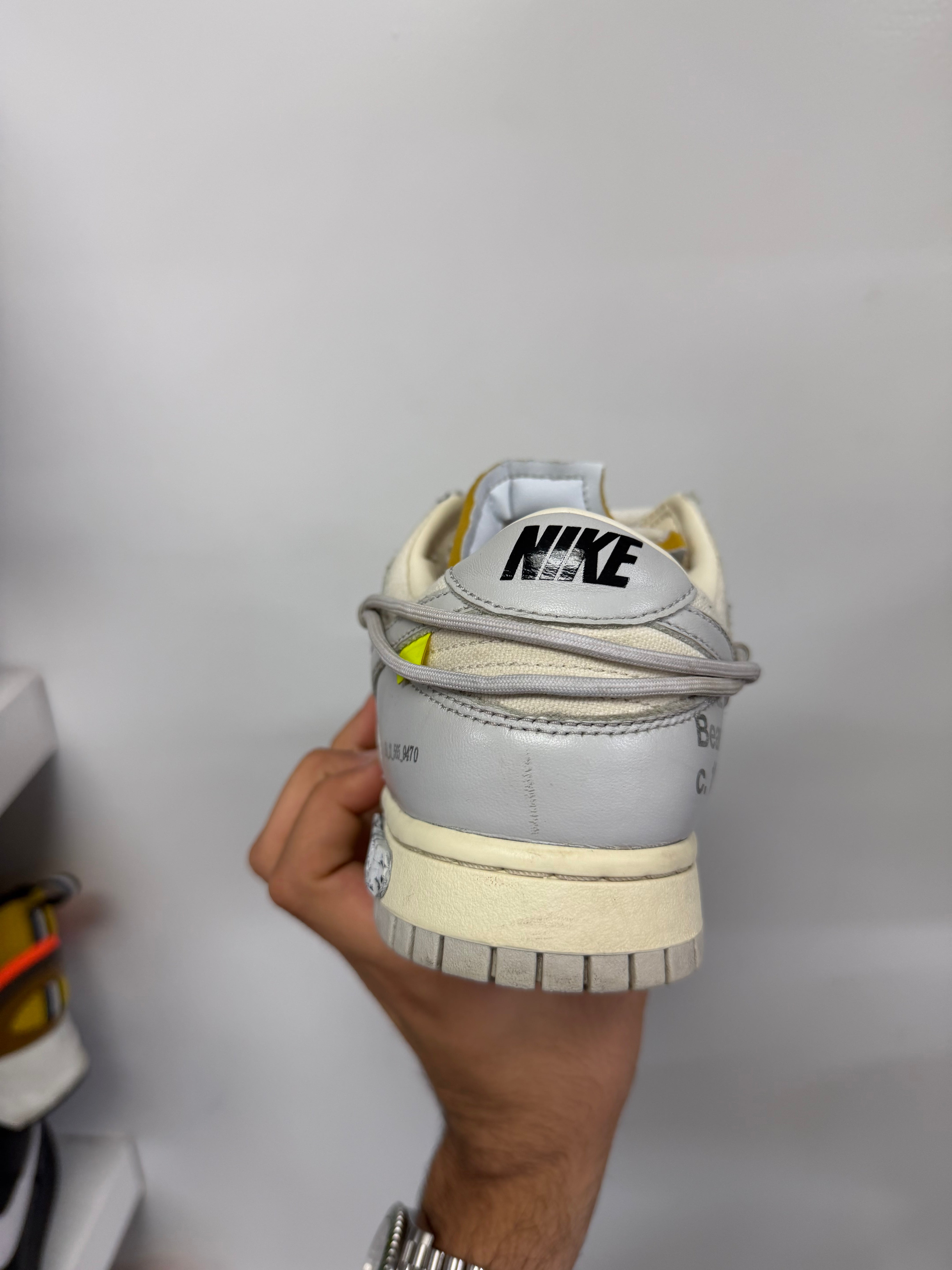 Off White Off White Dunk Low Lot 49 Sneakers