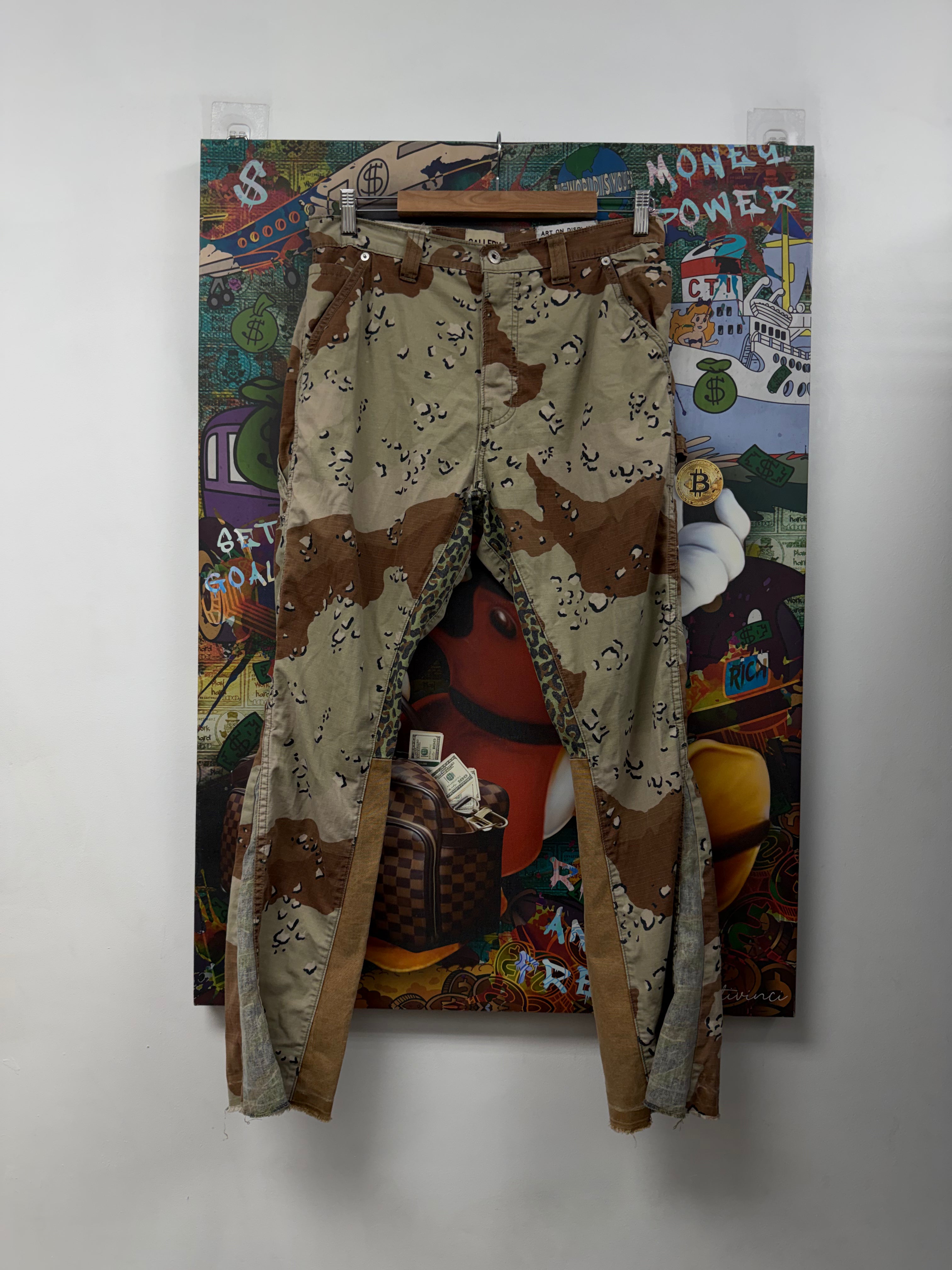 Gallery Dept Desert Camo Flared Jeans
