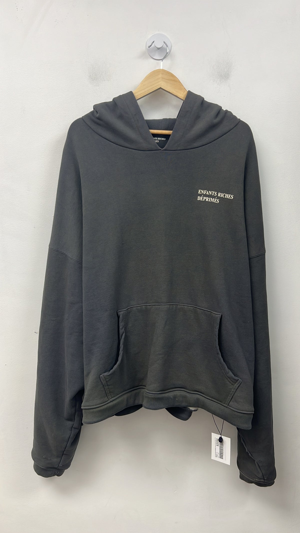 ENFANTS RICHES DÉPRIMÉS Thermal Lined Pullover Hoodie