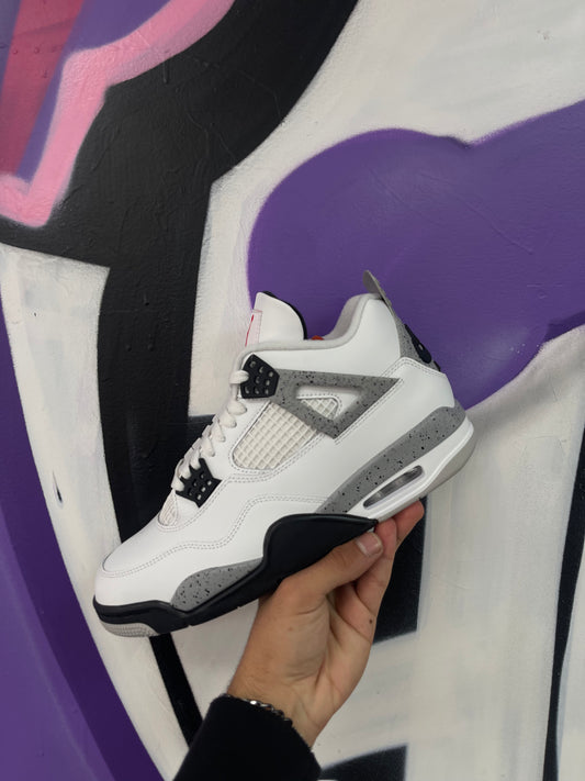 Nike Jordan 4 White Cement Sneakers