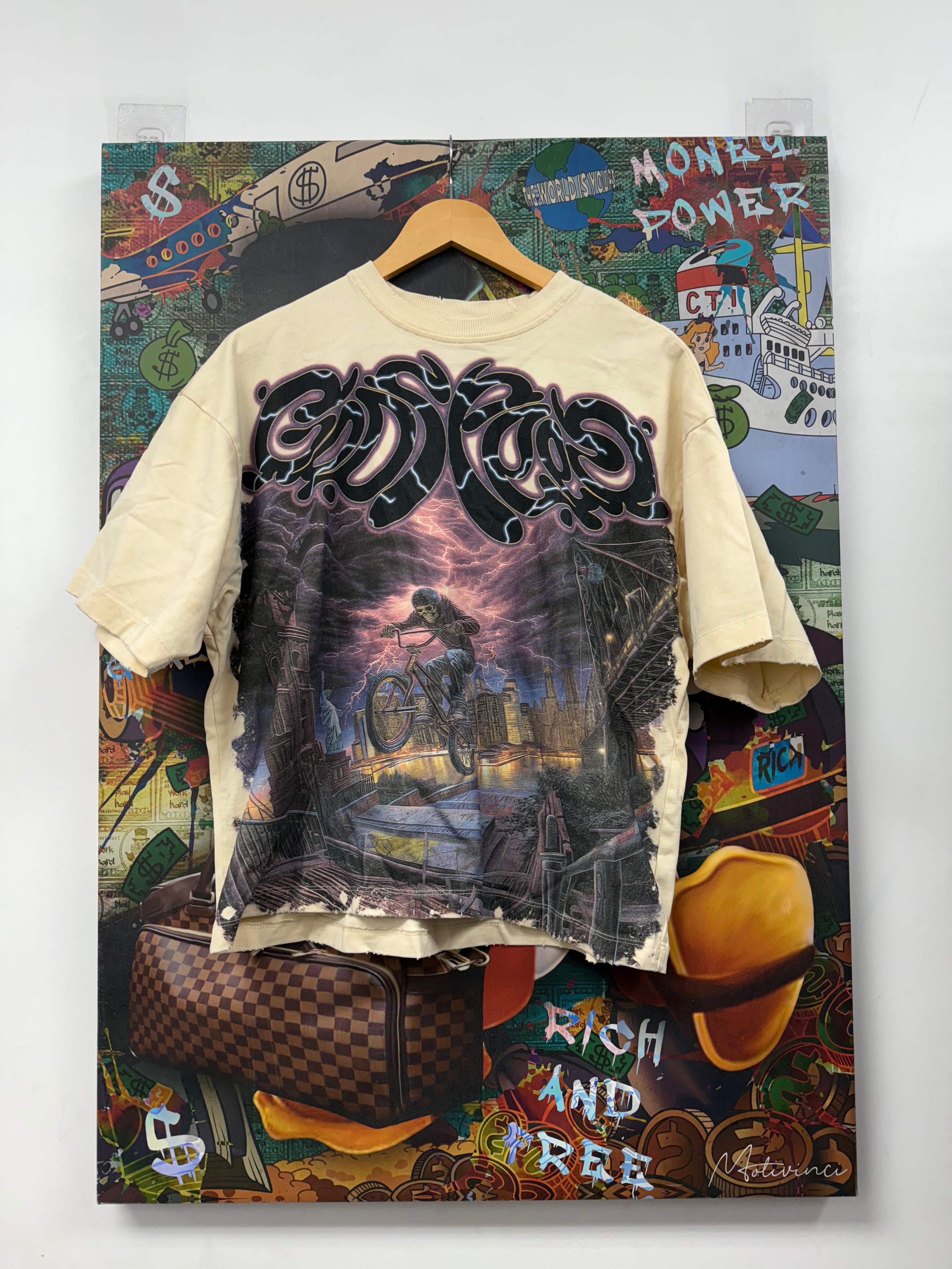 Godspeed Cream B.M.X Tee