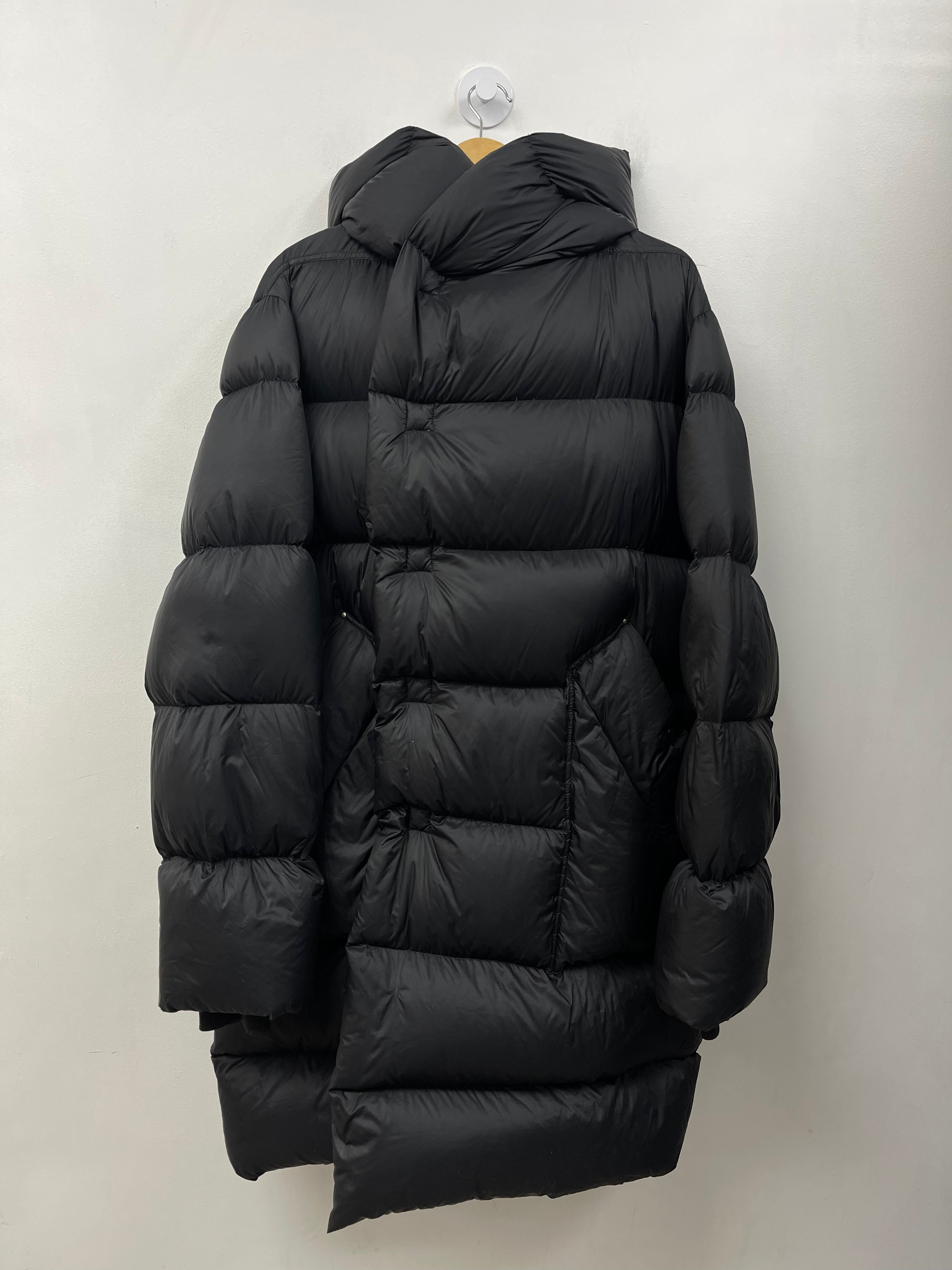 Rick Owens Black Sisyphus FW18 Puffer Jacket