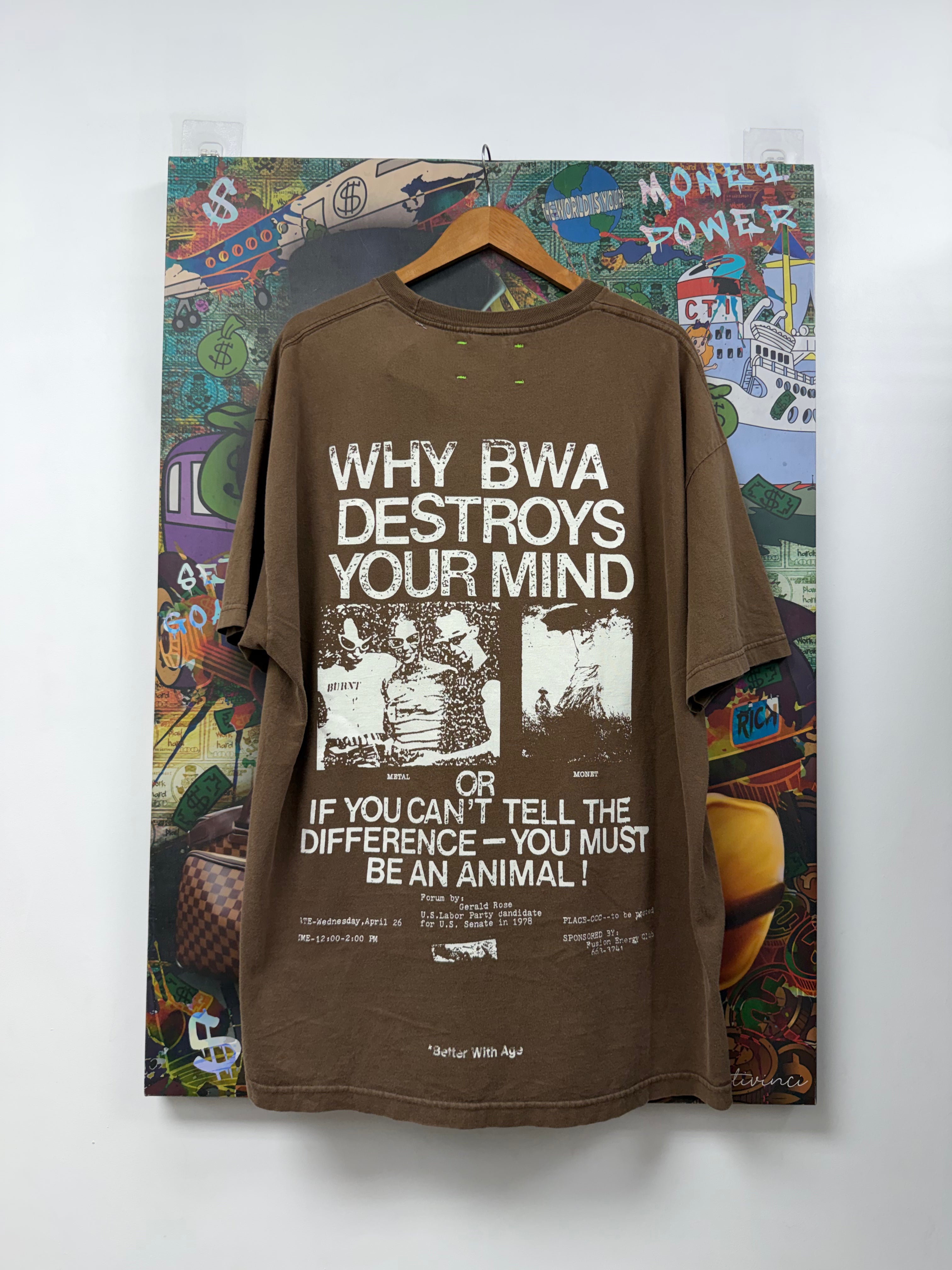 Better With Age Brown Monet Tee