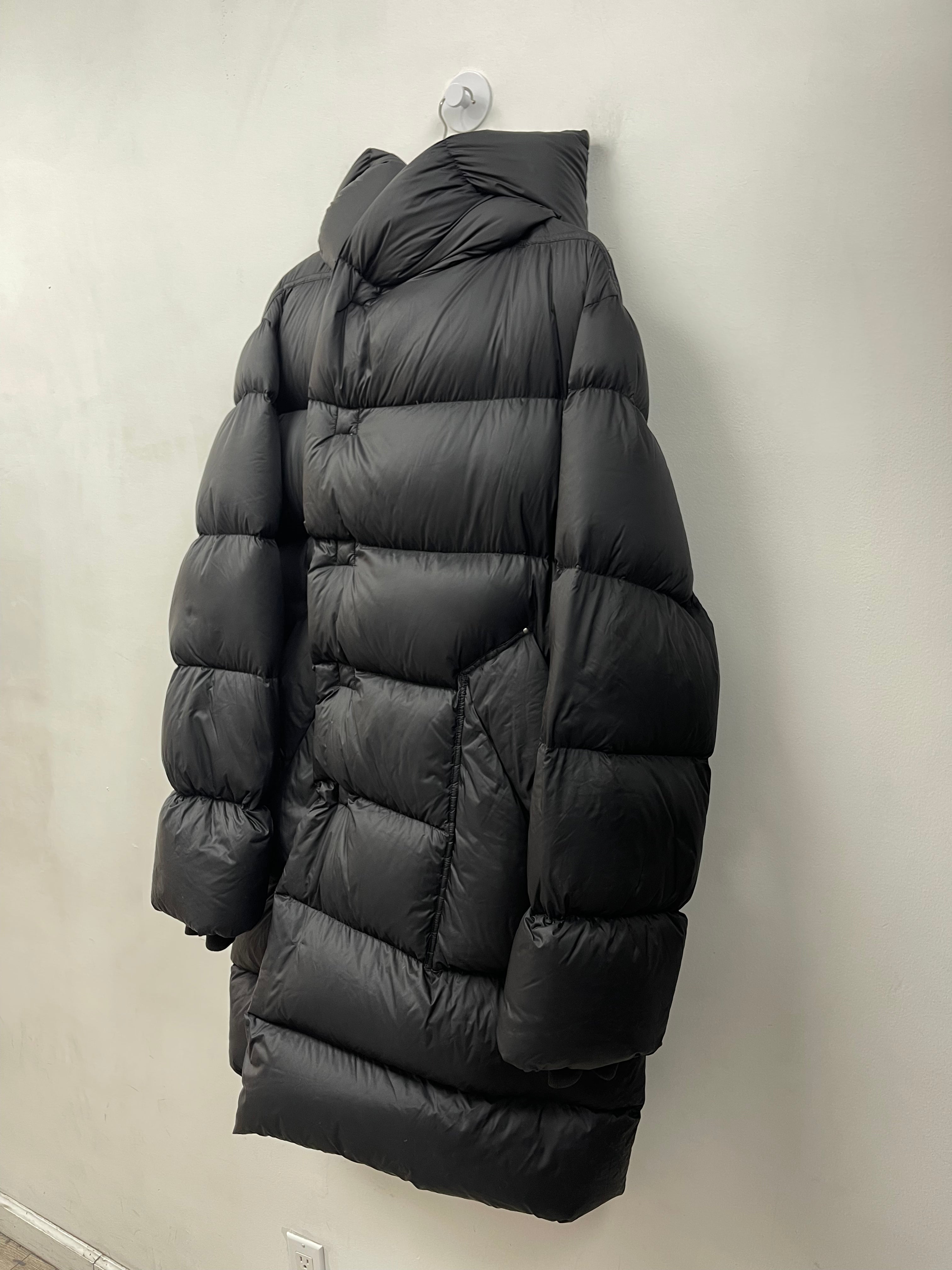 Rick Owens Black Sisyphus FW18 Puffer Jacket