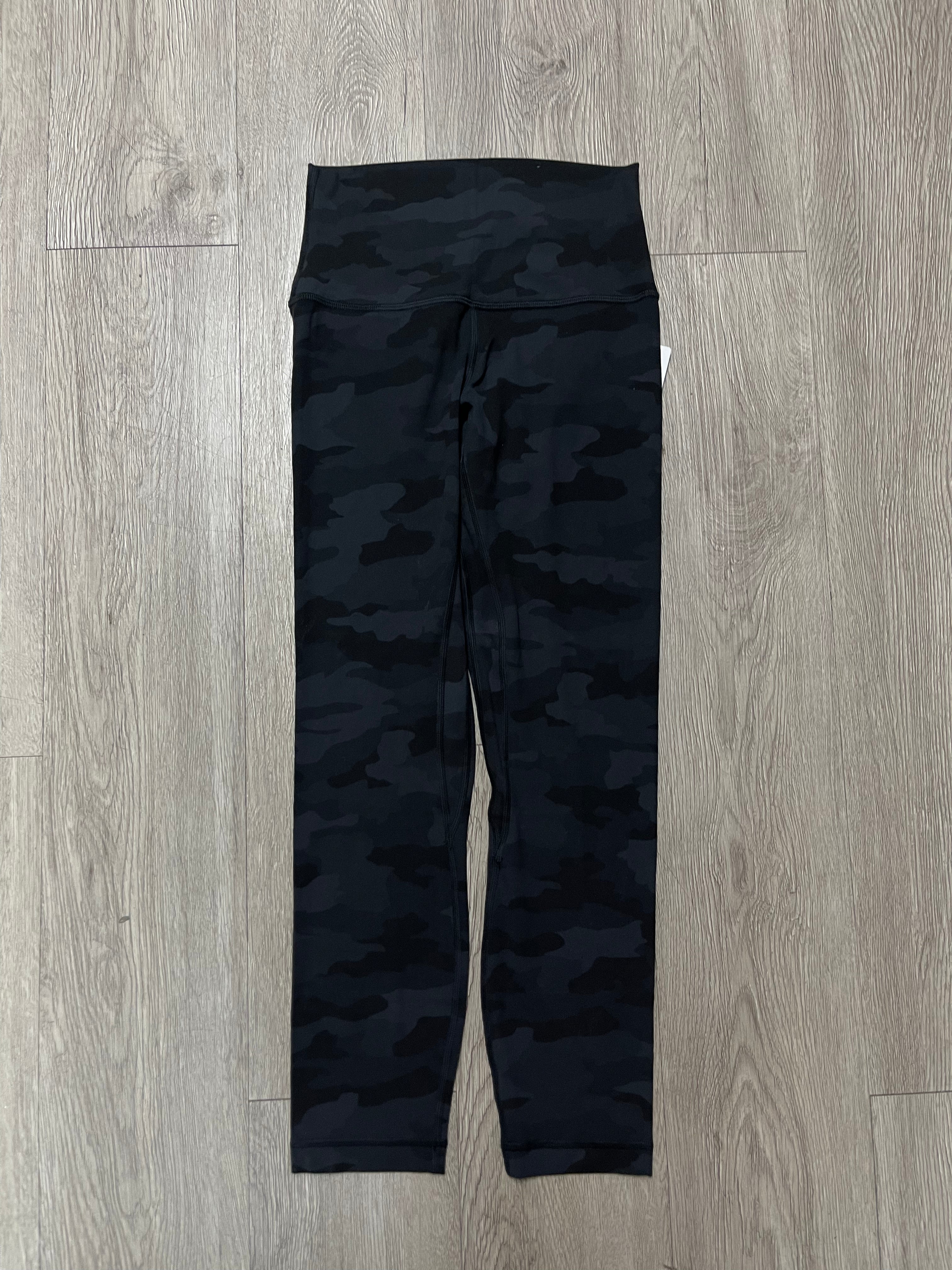 Lululemon Black Camo Align (4) Tights