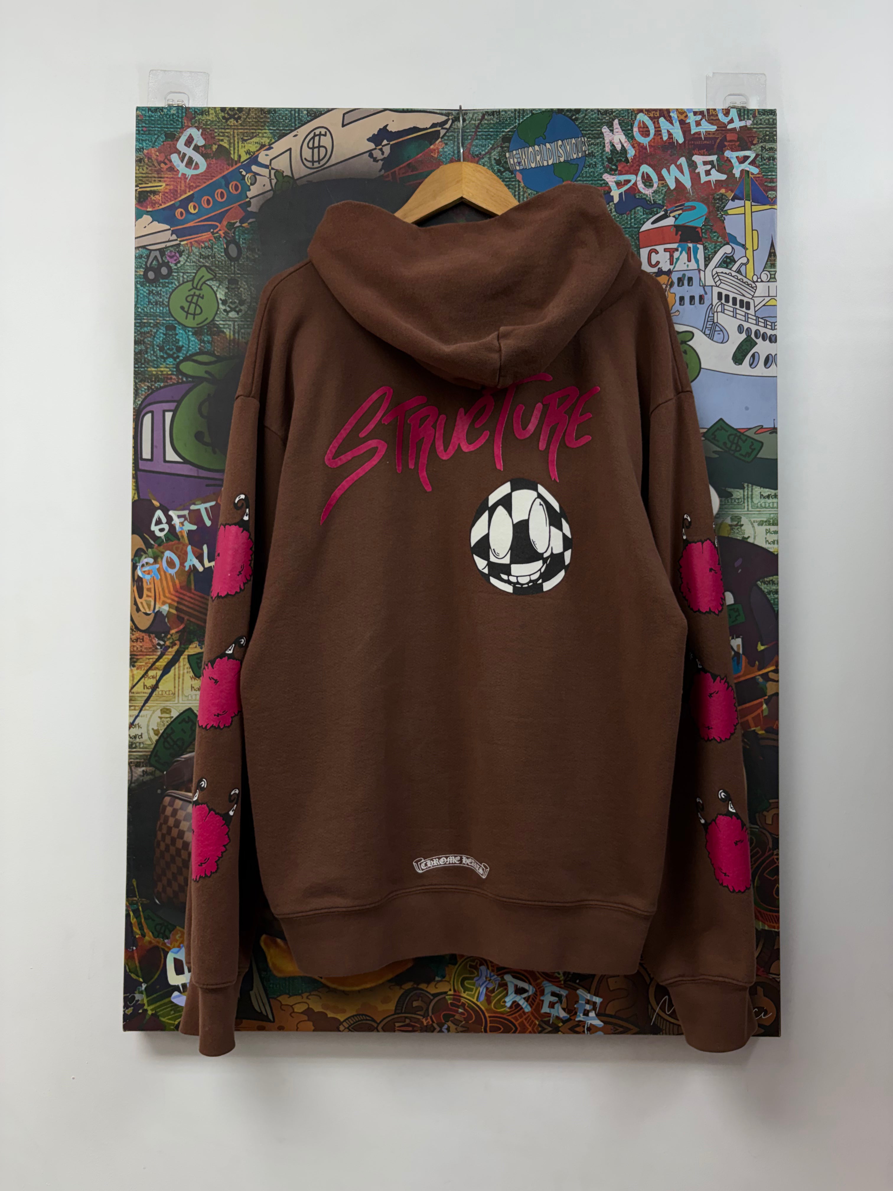 Chrome Hearts Matty Boy Brown Structure Hoodie