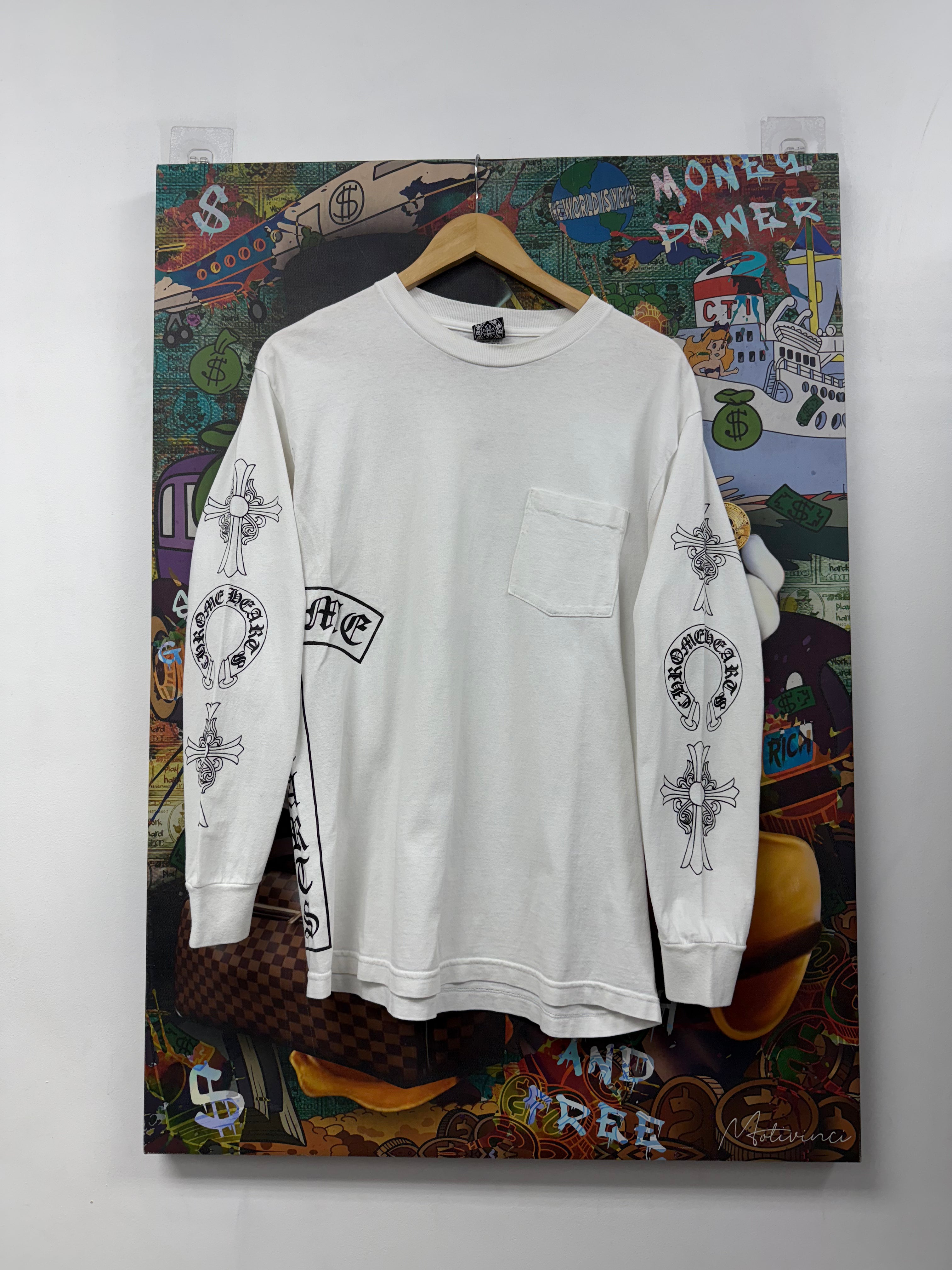 Chrome Hearts White Soap & Water Vintage Long Sleeve