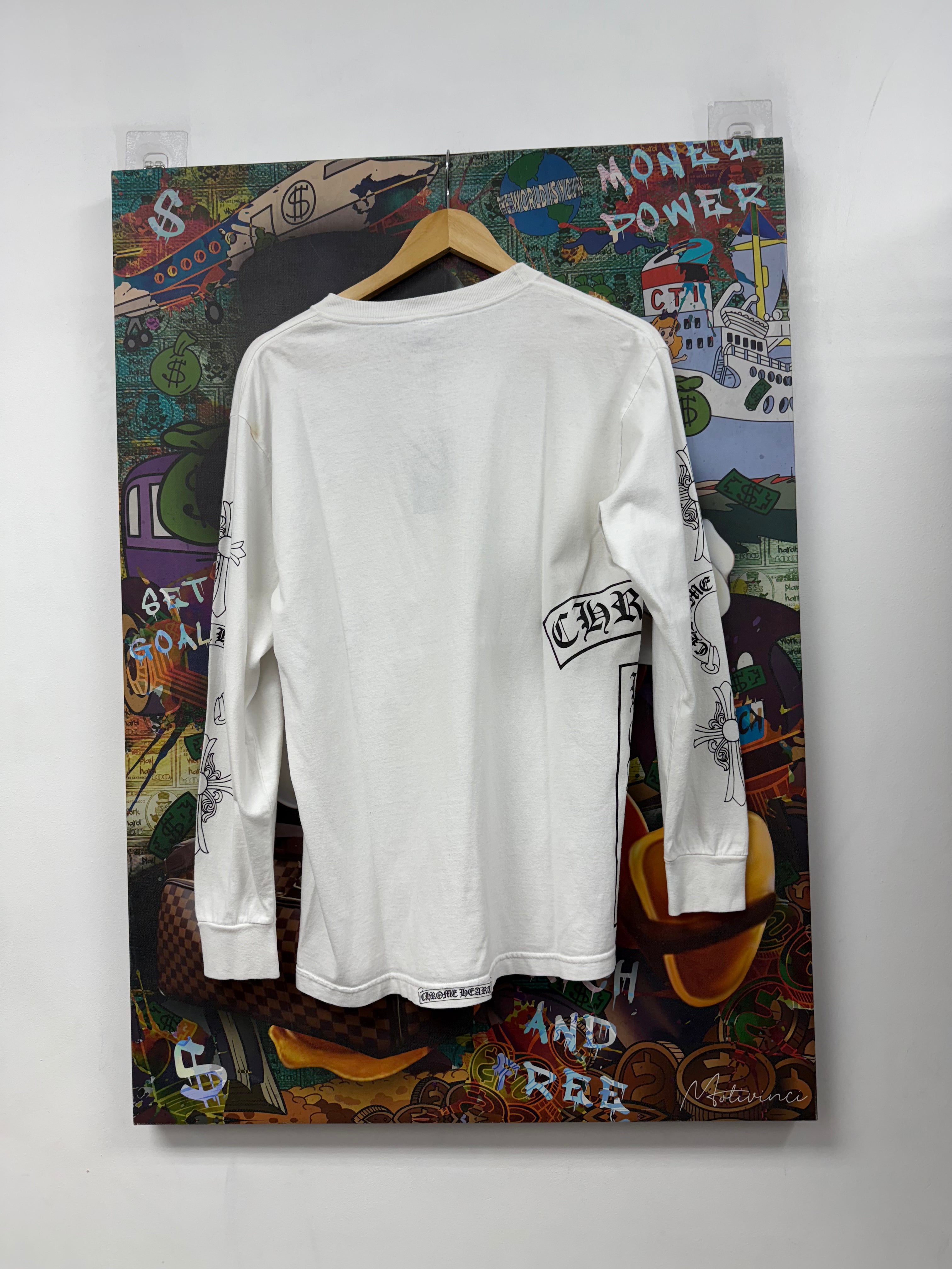 Chrome Hearts White Soap & Water Vintage Long Sleeve