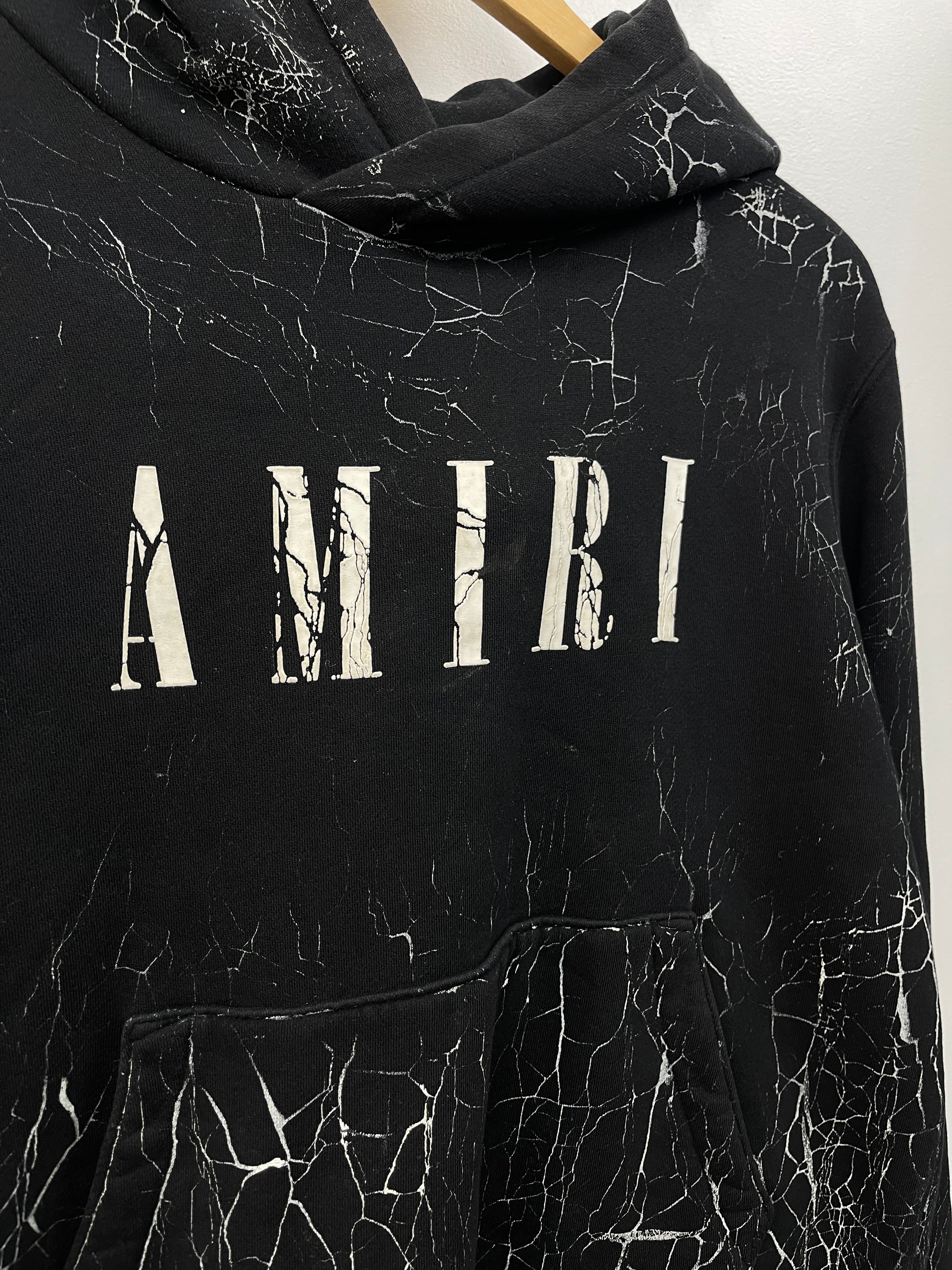 Amiri Black Storm Hoodie