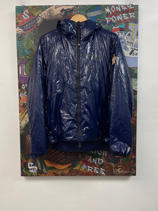 Moncler Blue Cillia Giubbotto Jacket