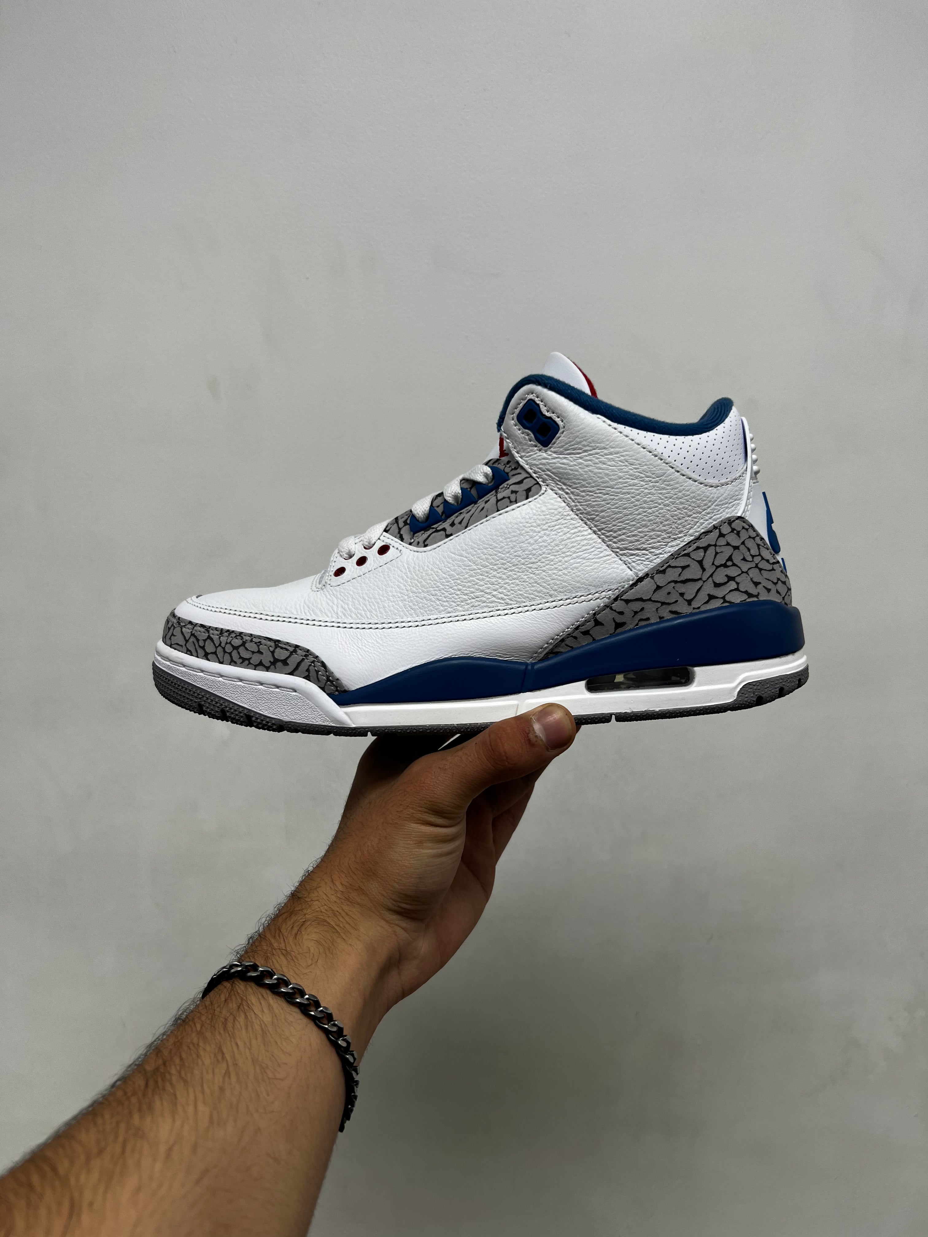 Jordan 3 True Blue Sneakers