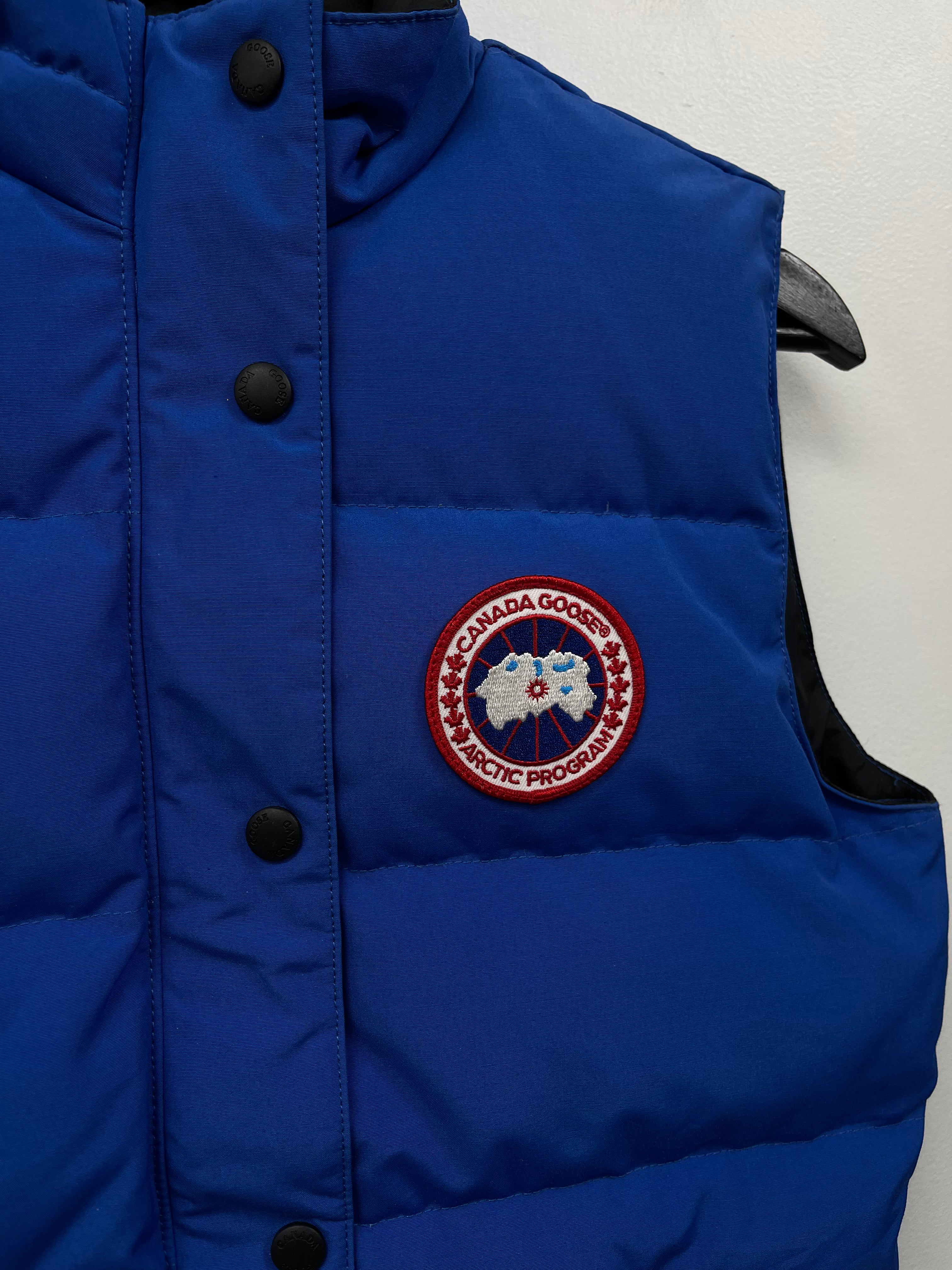 Canada Goose Royal Blue Freestyle Women's Vest