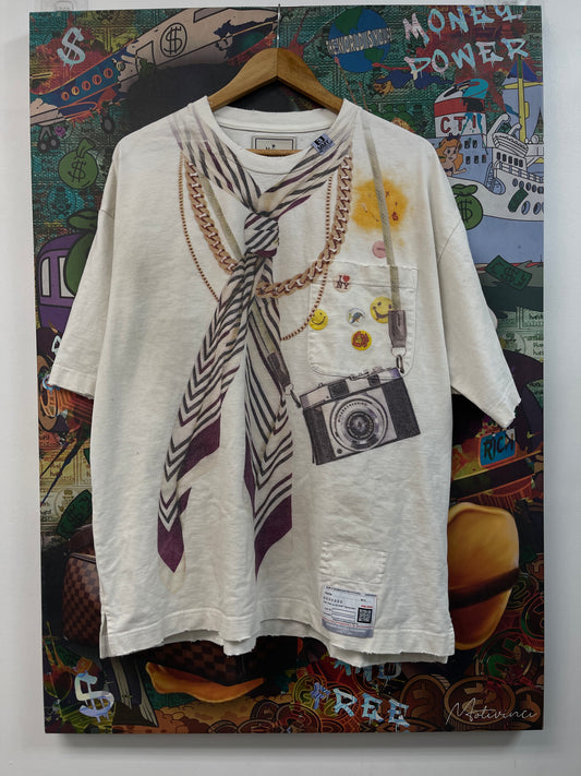 MMY White Photo Tee