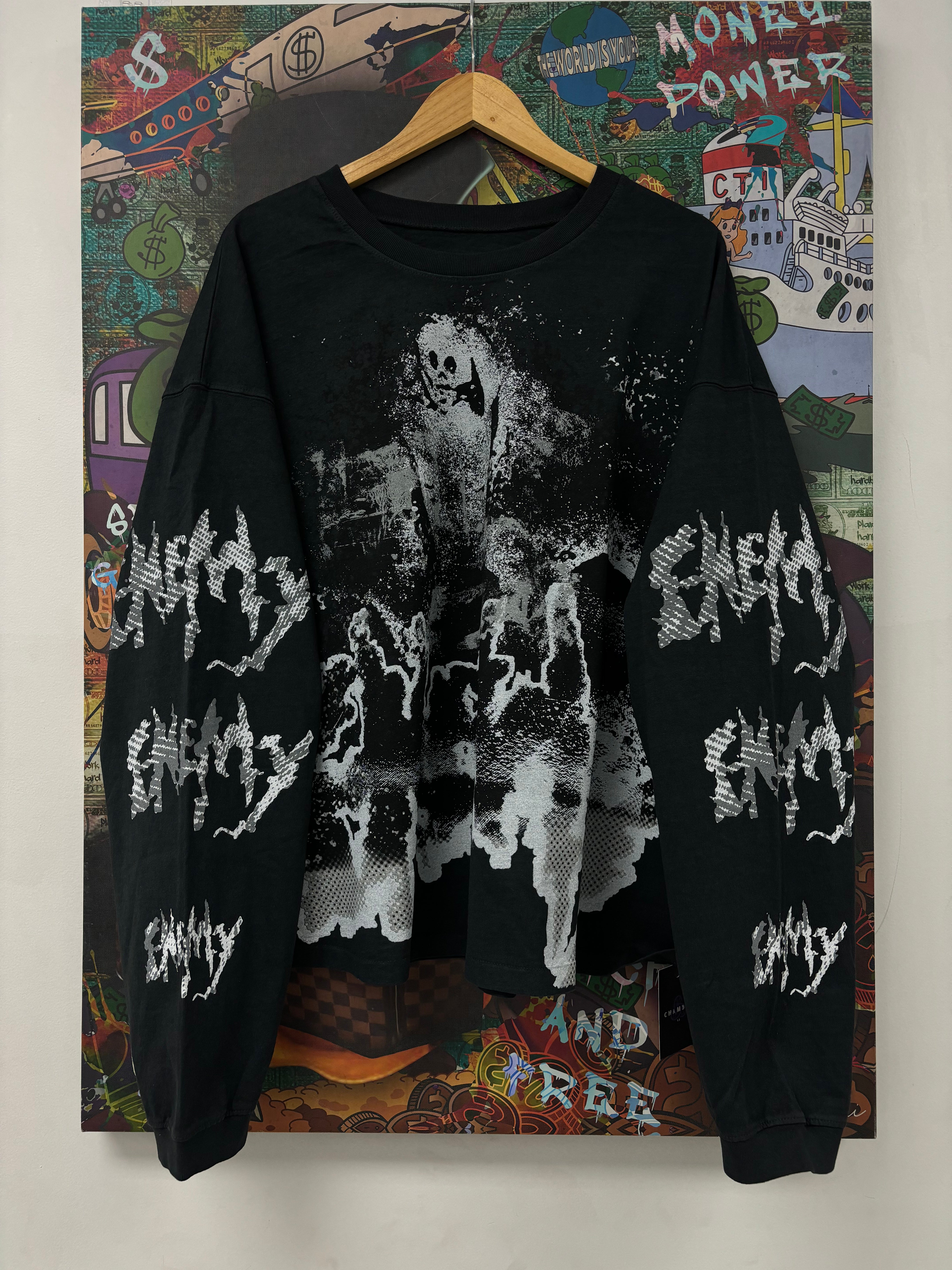 RRR-123 Theatre LS Black New XL With Tags