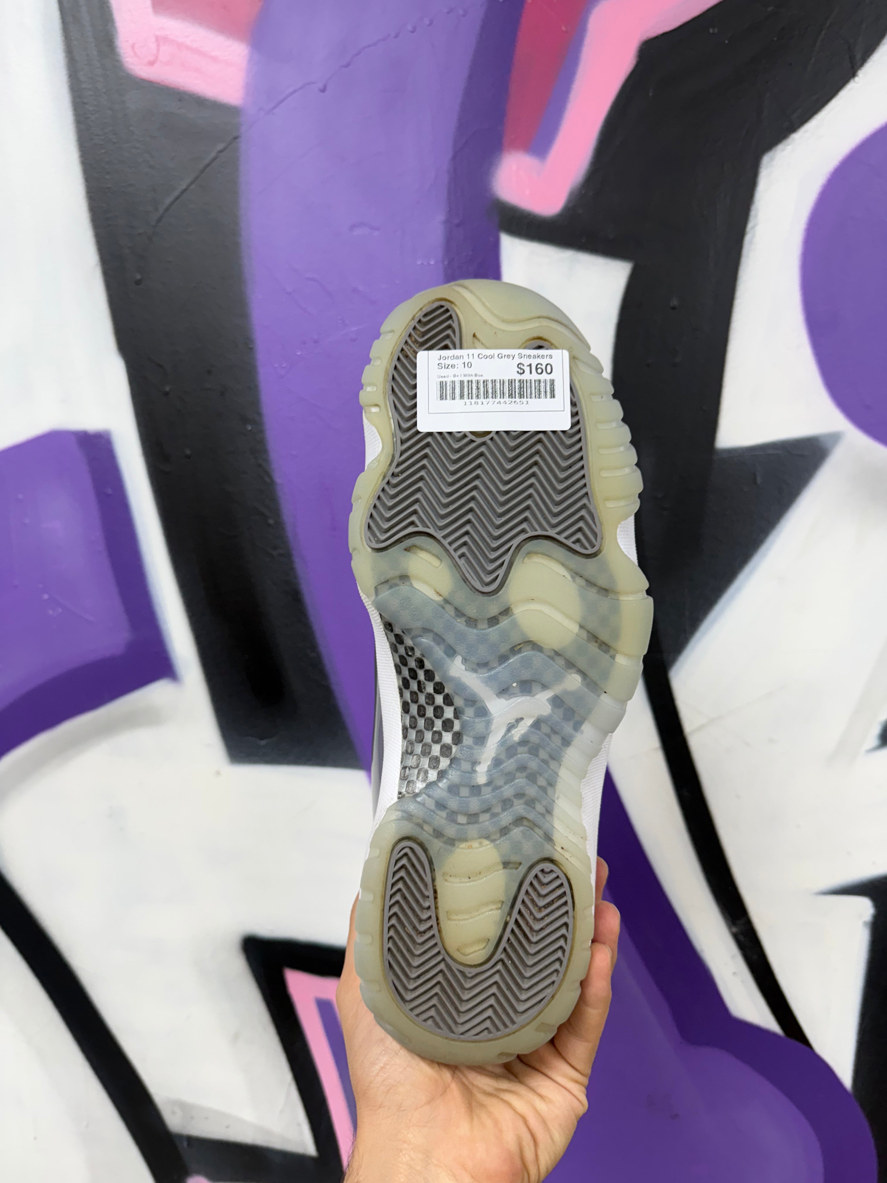 Jordan 11 Cool Grey Sneakers