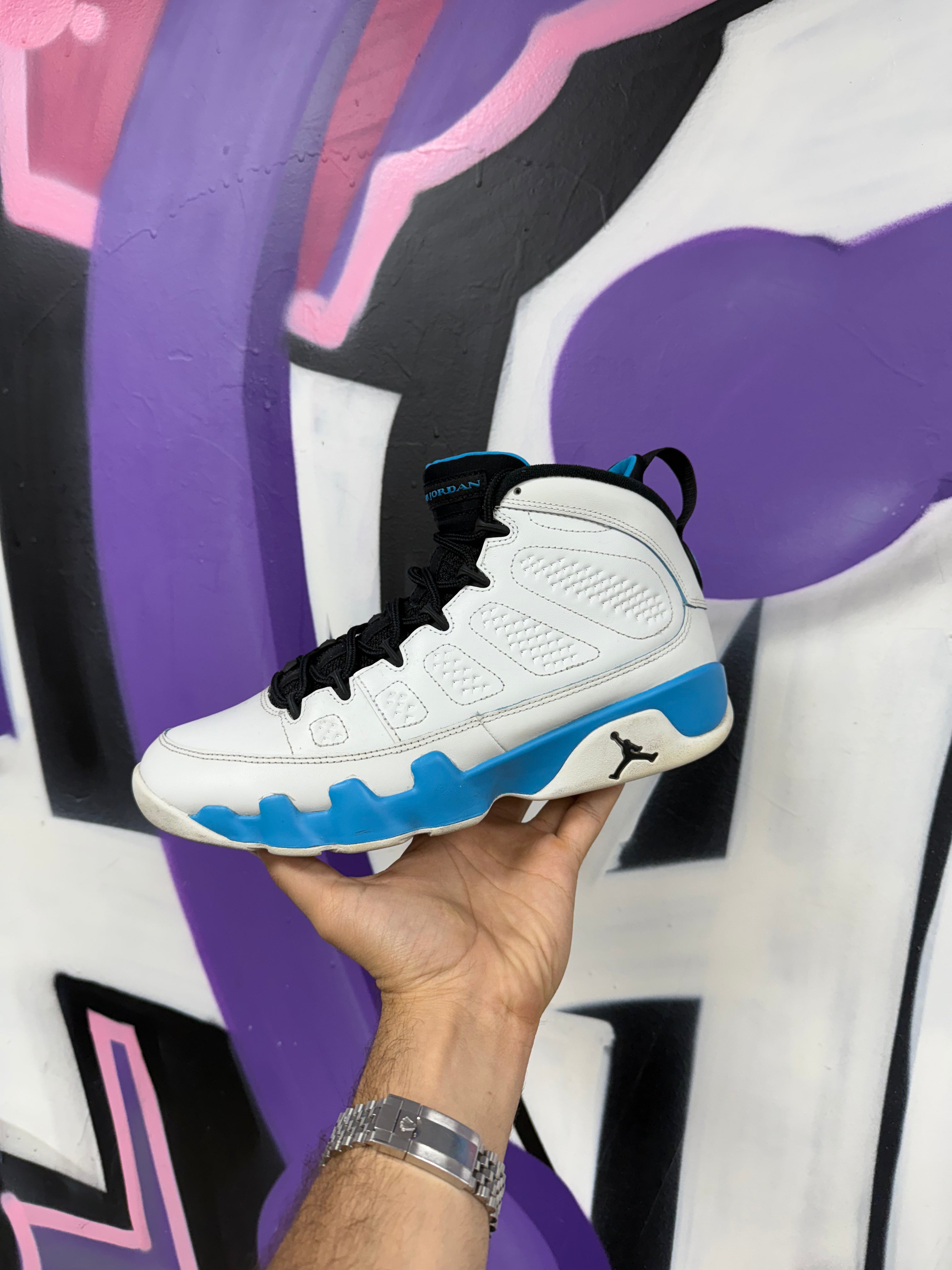 Jordan 9 Powder Blue Sneakers