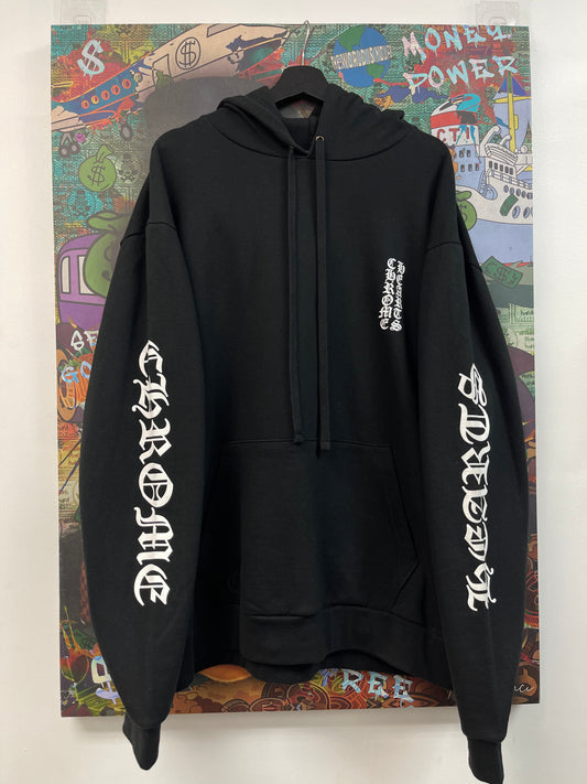 Chrome Hearts Vertical Logo Hoodie New XL