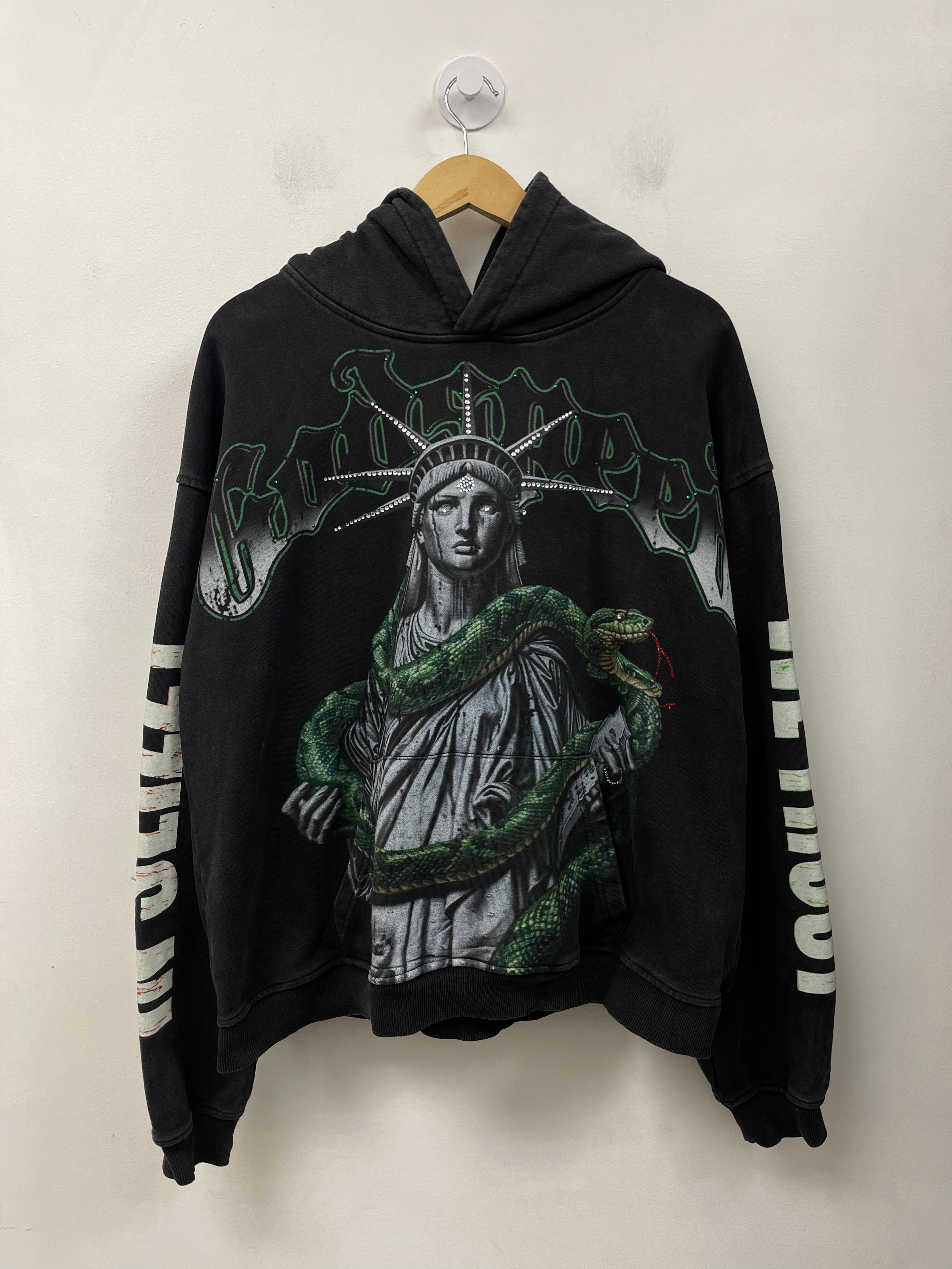 Godspeed Grey Wash Slizzy Hoodie