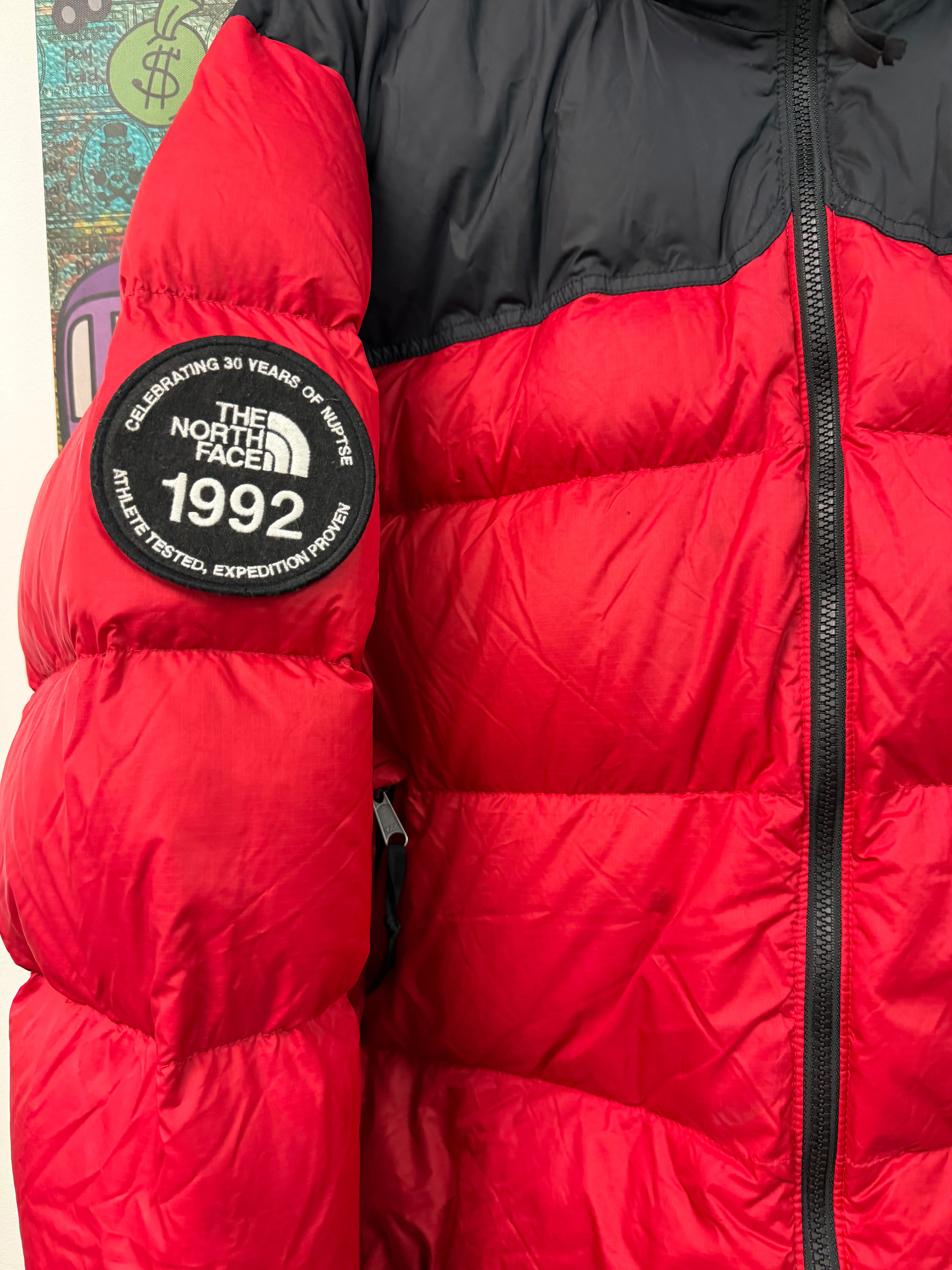 The North Face Red Black 1992 Puffer Jacket