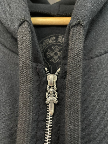Chrome Hearts Vertical Black White Hoodie