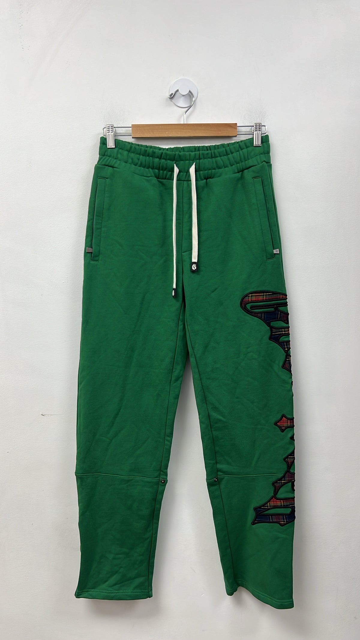 Godspeed Green Plaid Sweats