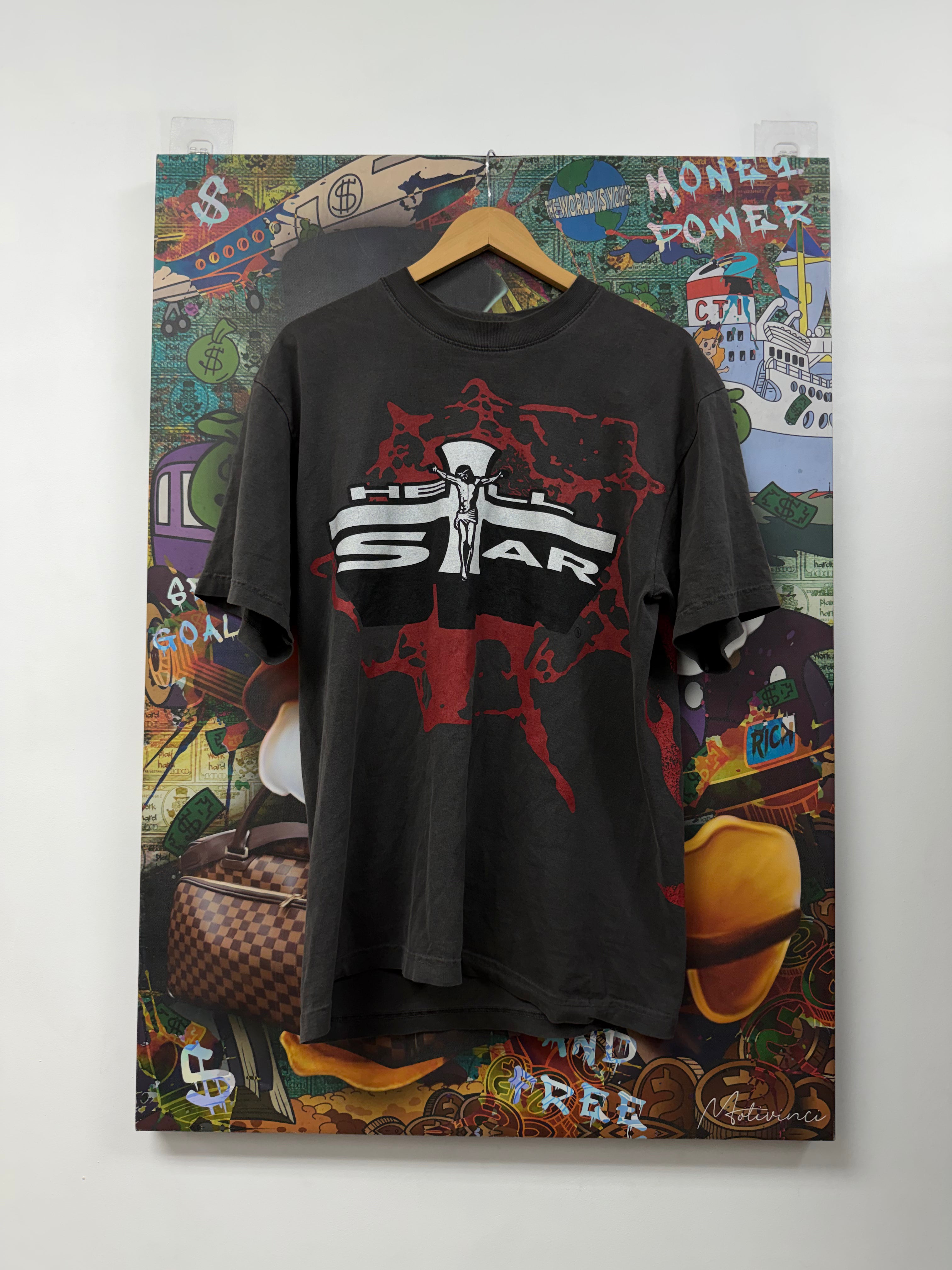 Hellstar Grey Jesus Tee
