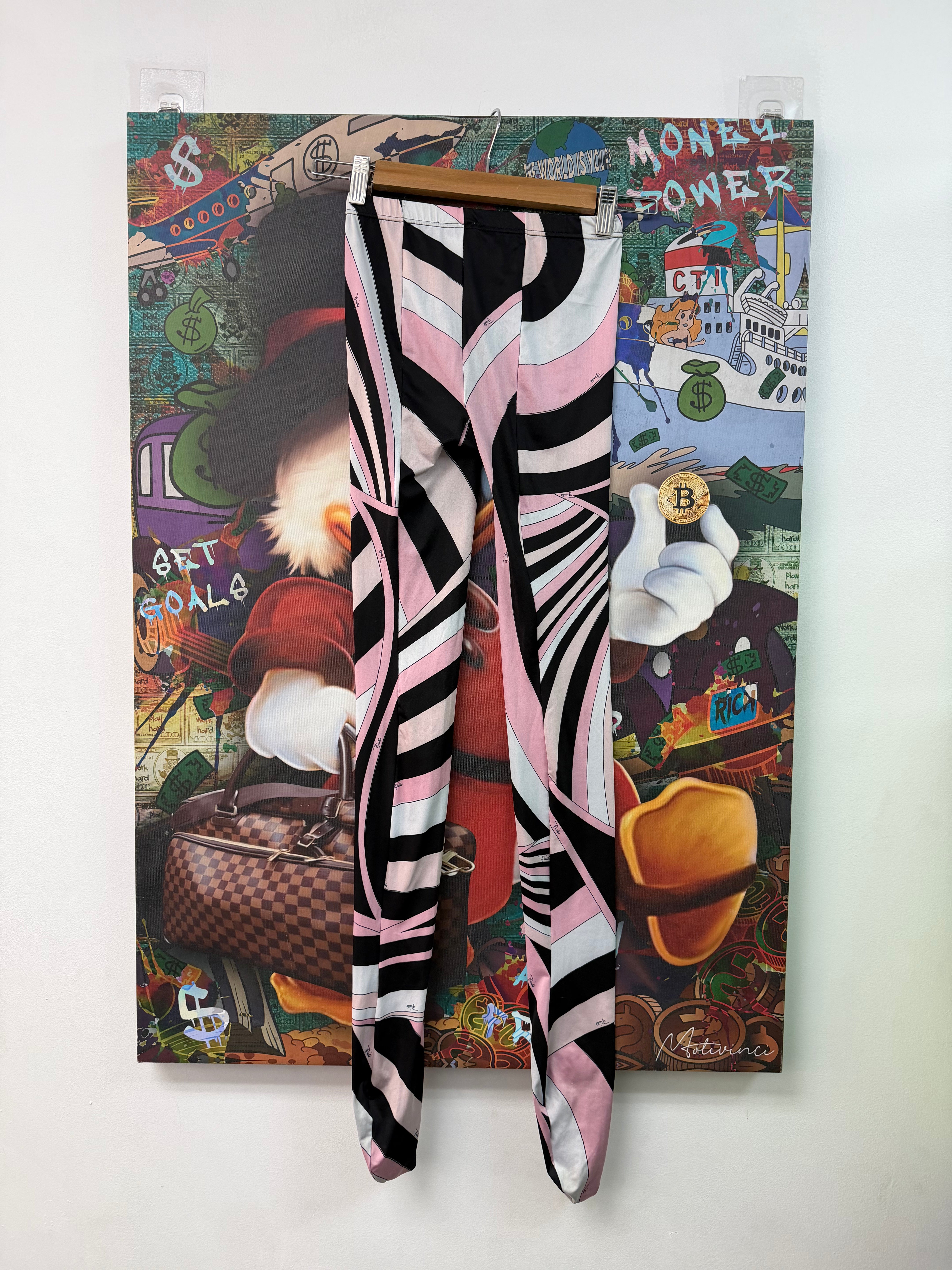 Pucci Pink Art Leggings