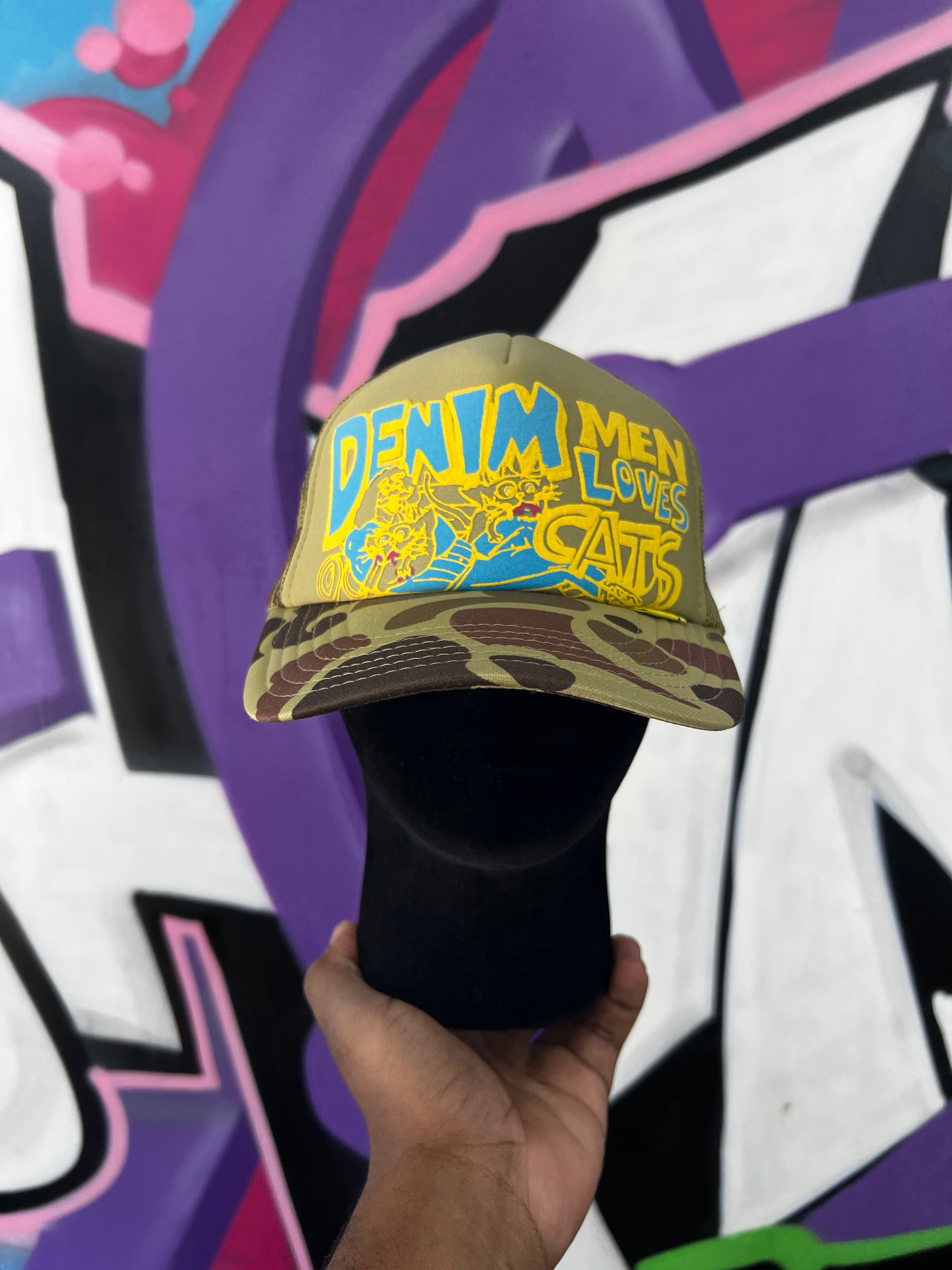 Kapital Camo Trucker Hat