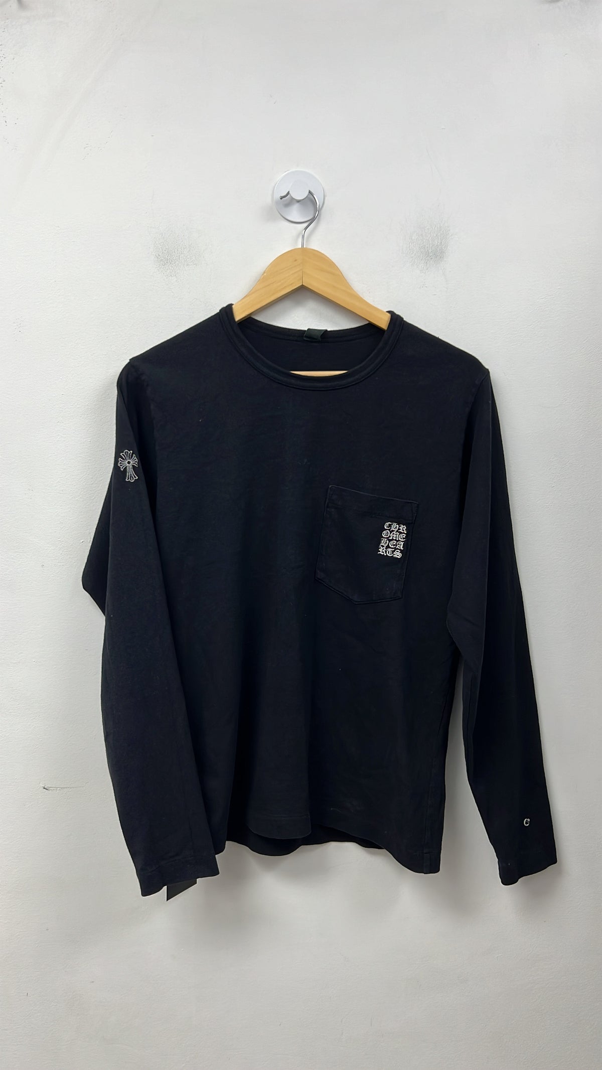 Chrome Hearts Black Eye Chart Long Sleeve