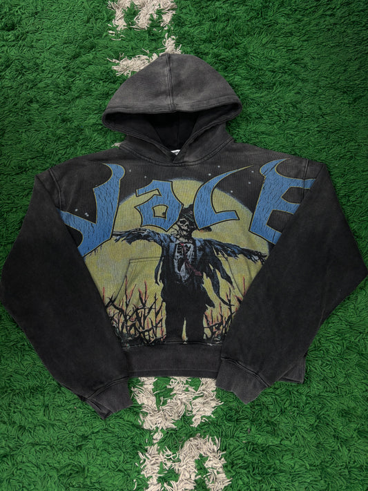 Vale Hoodie Black Yellow Scarecrow New Medium With Tags