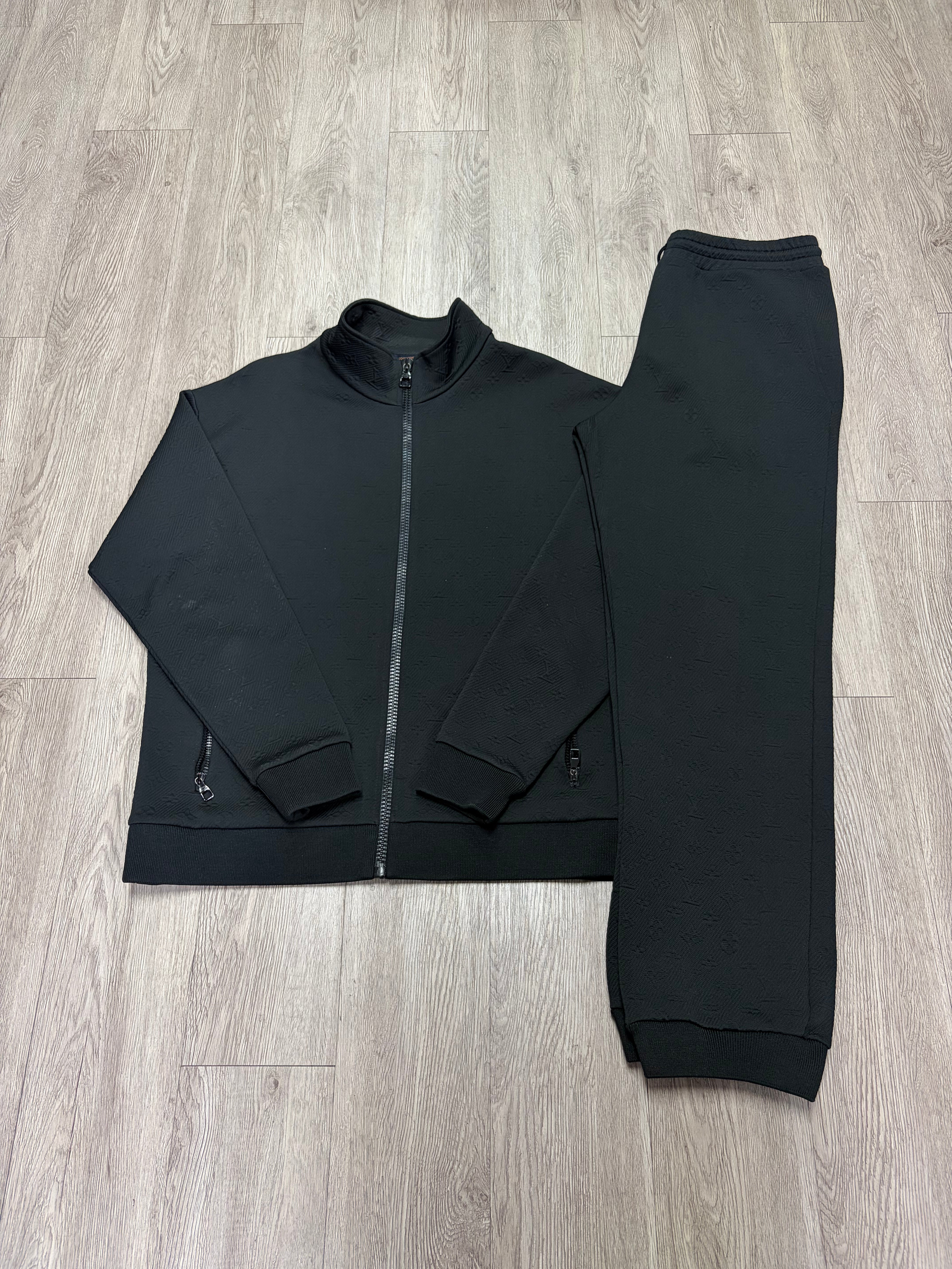 Louis Vuitton Black Monogram Track Suit