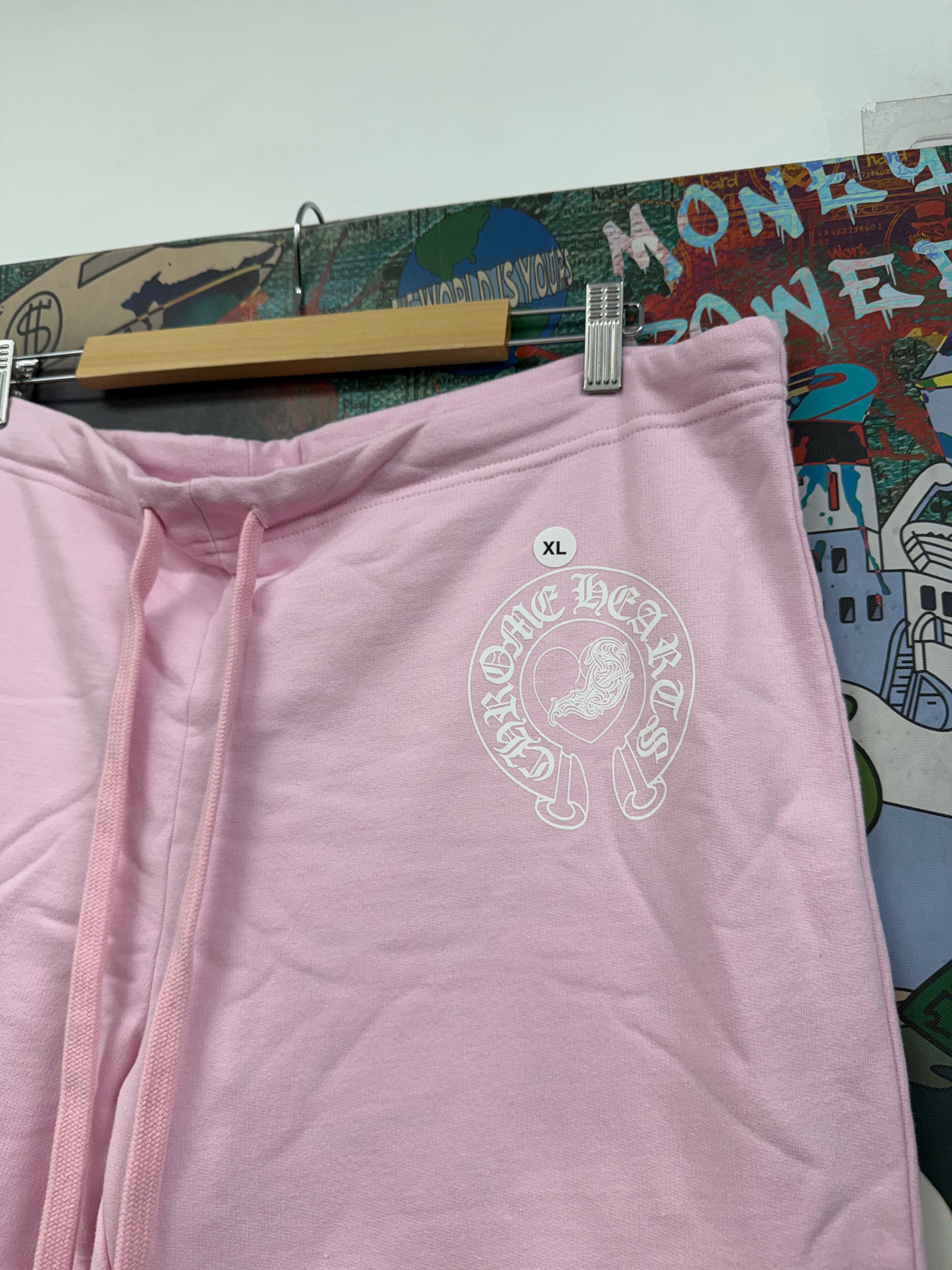 Chrome Hearts Pink Miami Art Basel Love You Sweats