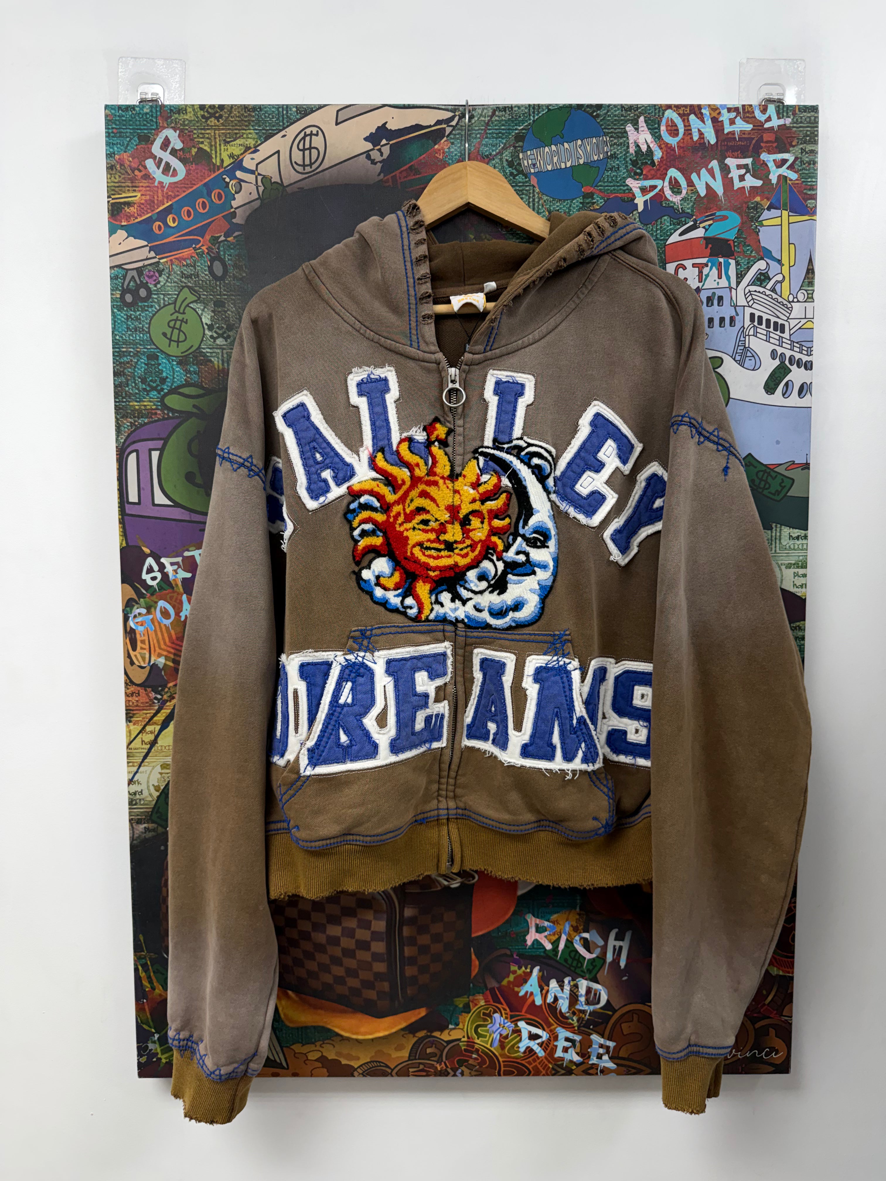 Vale Brown Sunny Zip Up