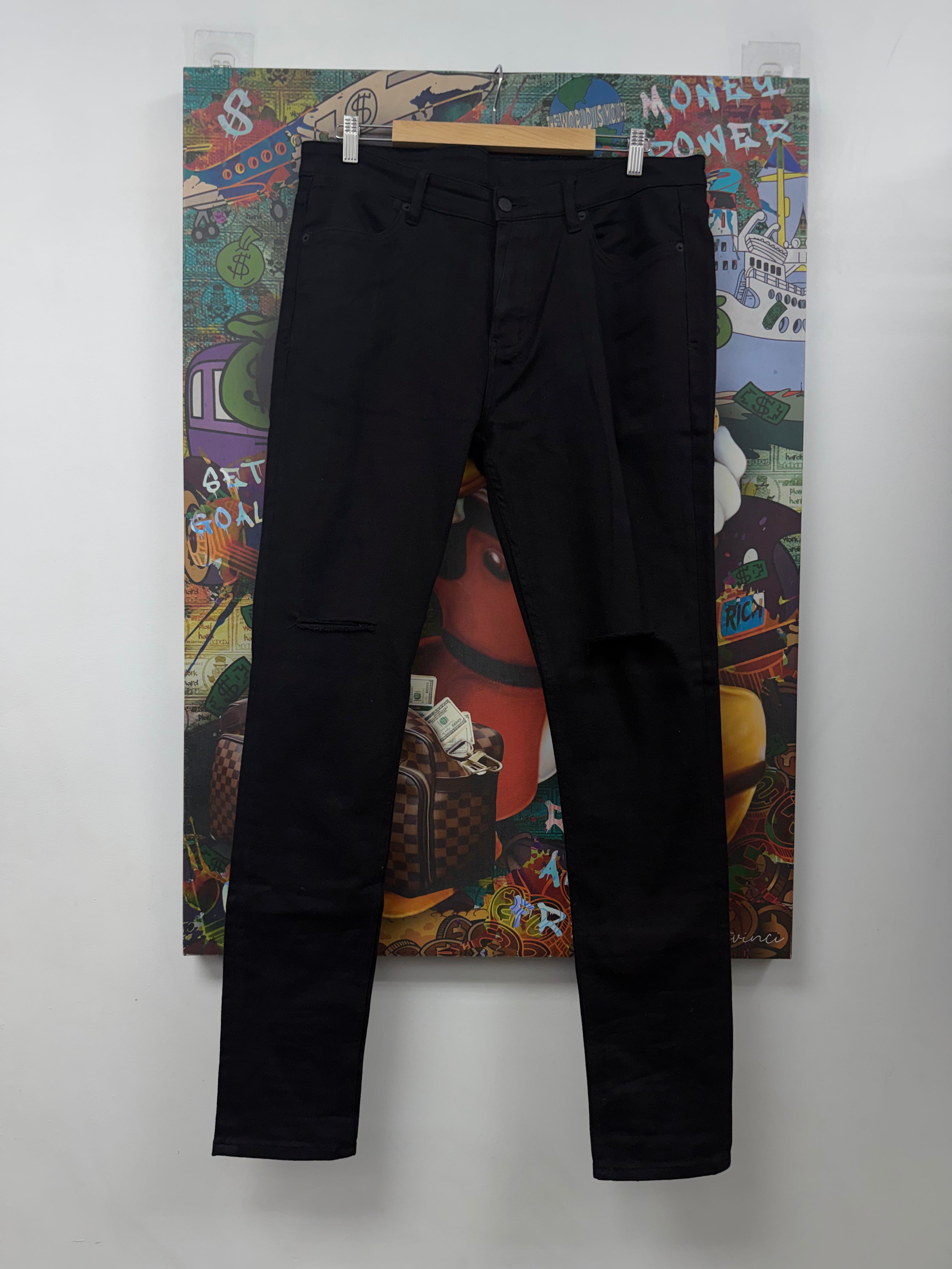 Ksubi Black Plain Jeans